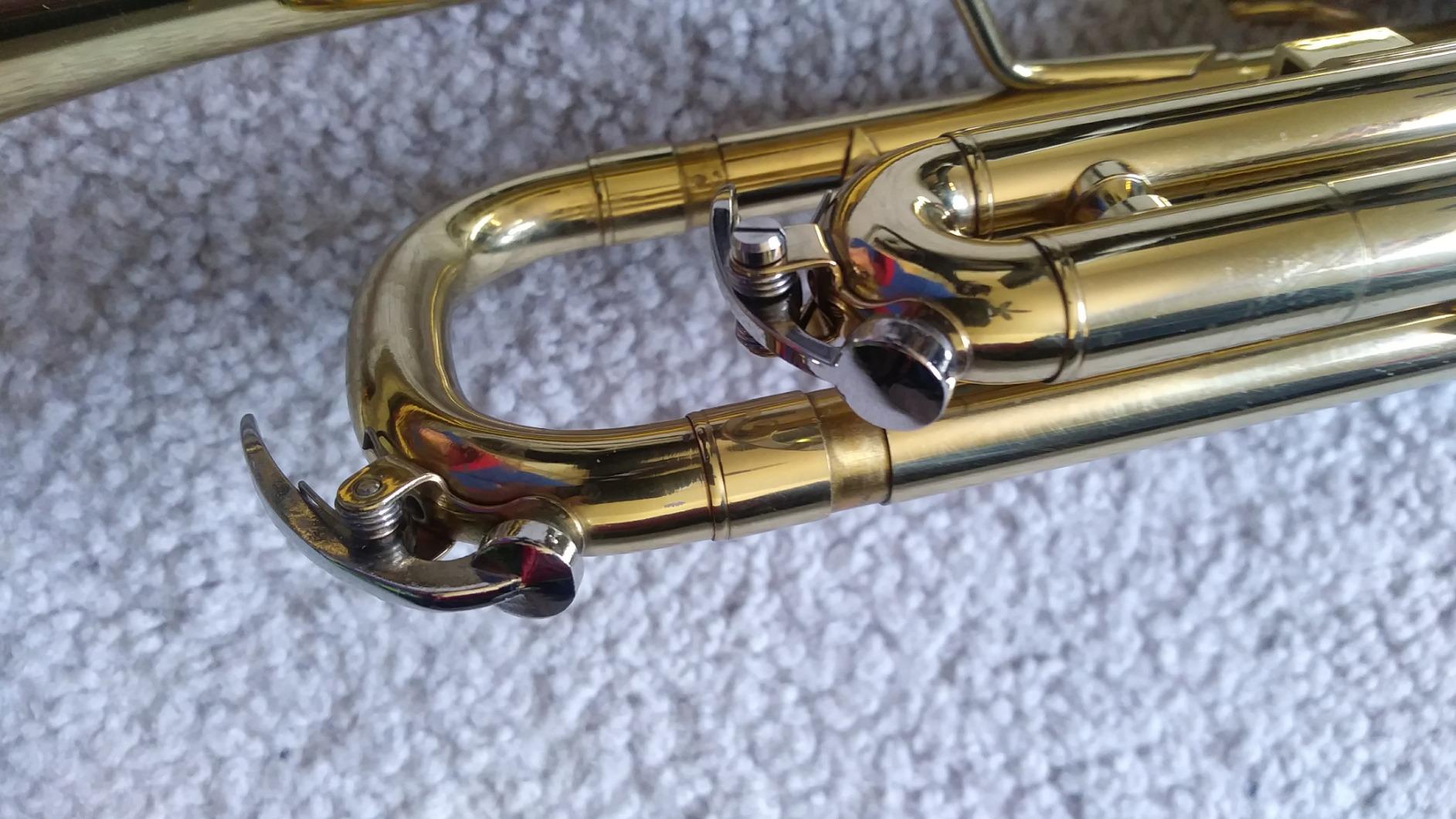 Mendini By Cecilio Bb Standard Trumpet Set for Beginners - Gold customer photo 1