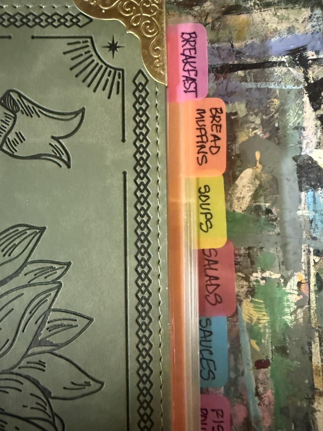Post-it Tabs, 1 in Solid, Aqua, Yellow, Pink, Red, Green, Orange, 6/Color, 36/Dispenser (686-ALOPRYT) customer photo 1