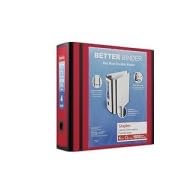 Staples Heavy-Duty 3-Inch D-Ring Binder, Teal - Large Capacity 3-Ring Binder with Pockets, Holds Up to 600 Sheets customer photo 1