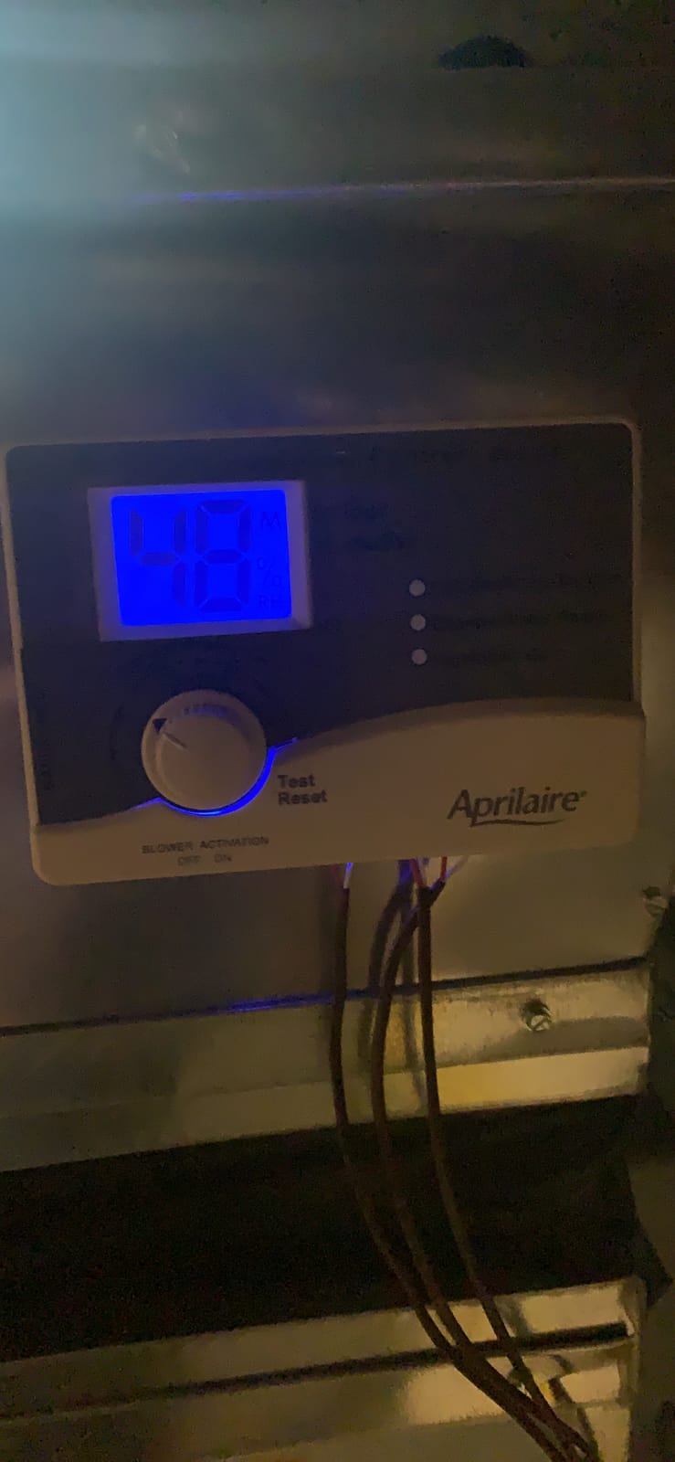 AprilAire 600 Whole-House Humidifier, Automatic High Output Furnace Humidifier, Large Capacity Whole-House Humidifier for Homes up to 5,000 Sq. Ft., White customer photo 2