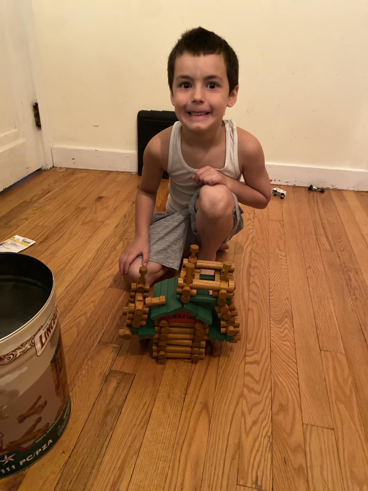 Lincoln Logs 100th Anniversary Tin customer photo 1