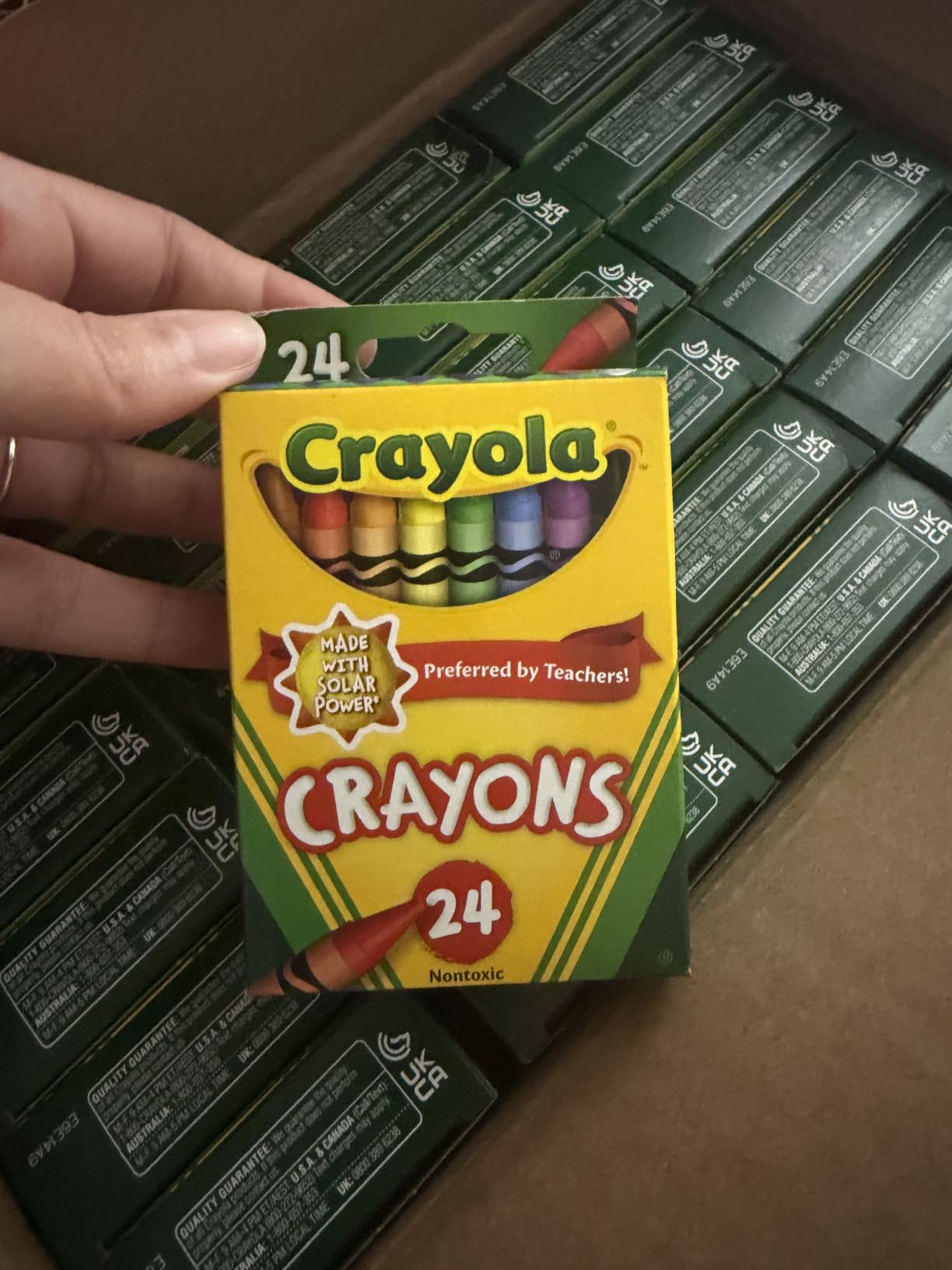 Crayola Crayons Bulk (24 Packs), Teacher Classroom Must Haves & Essentials, School Supplies for Kids, Gifts, Ages 3+ customer photo 1