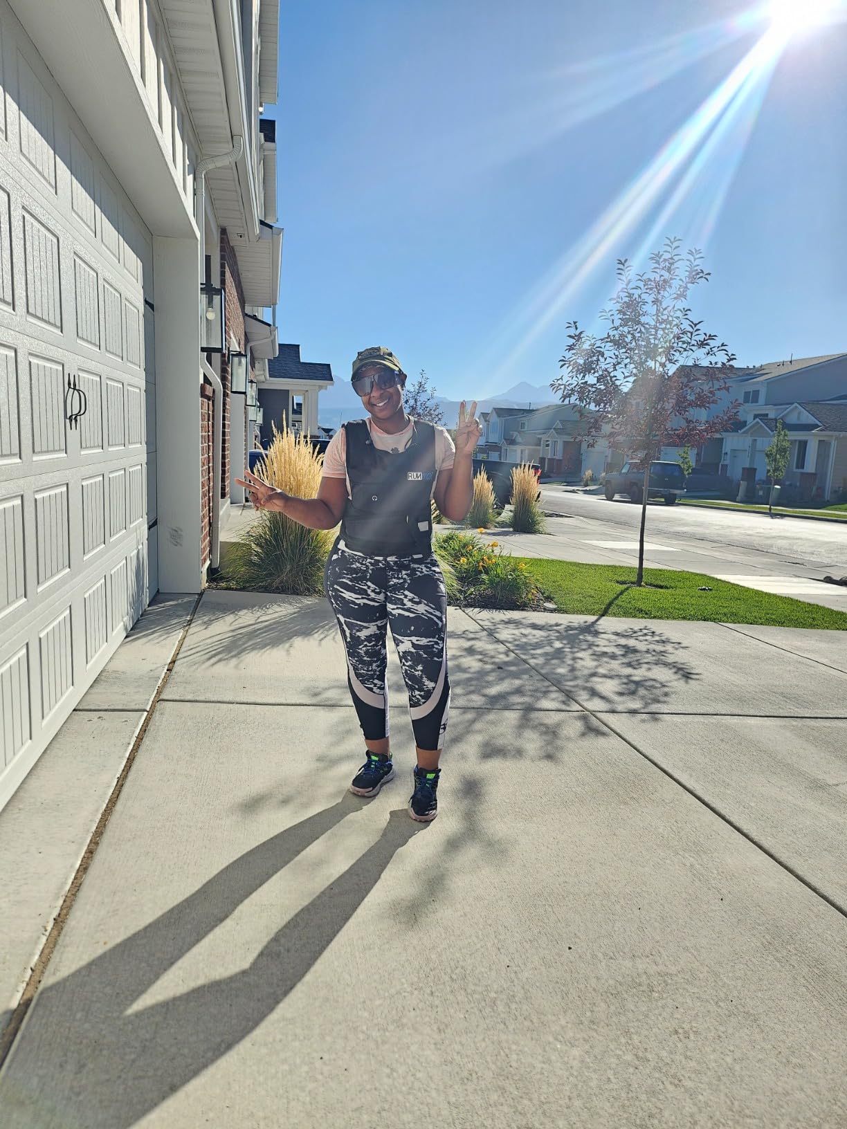 RUNFast Pro Weighted Vest 12lbs/ 20lbs/ 40lbs/ 50lbs/ 60lbs with Shoulder Pads Option customer photo 2