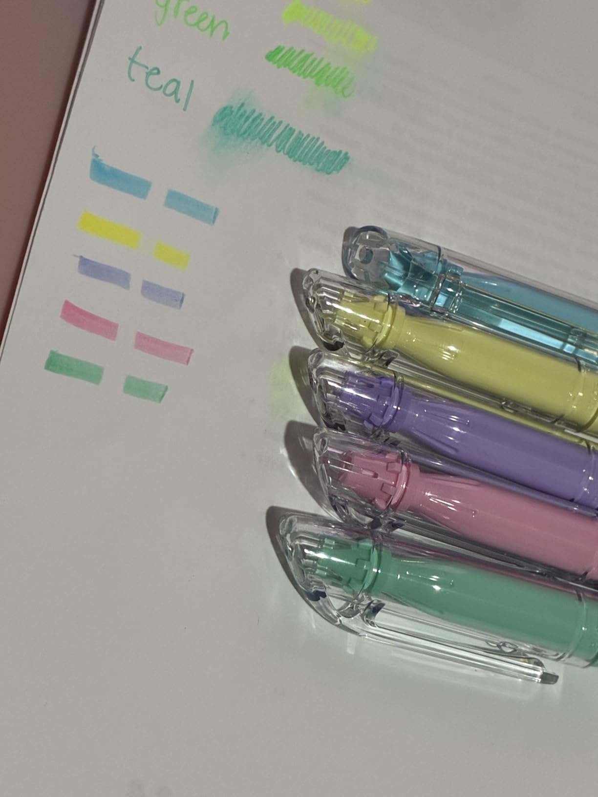 Pilot FriXion Light Pastel Collection Erasable Highlighters, Assorted Color Inks, 5-Pack customer photo 2