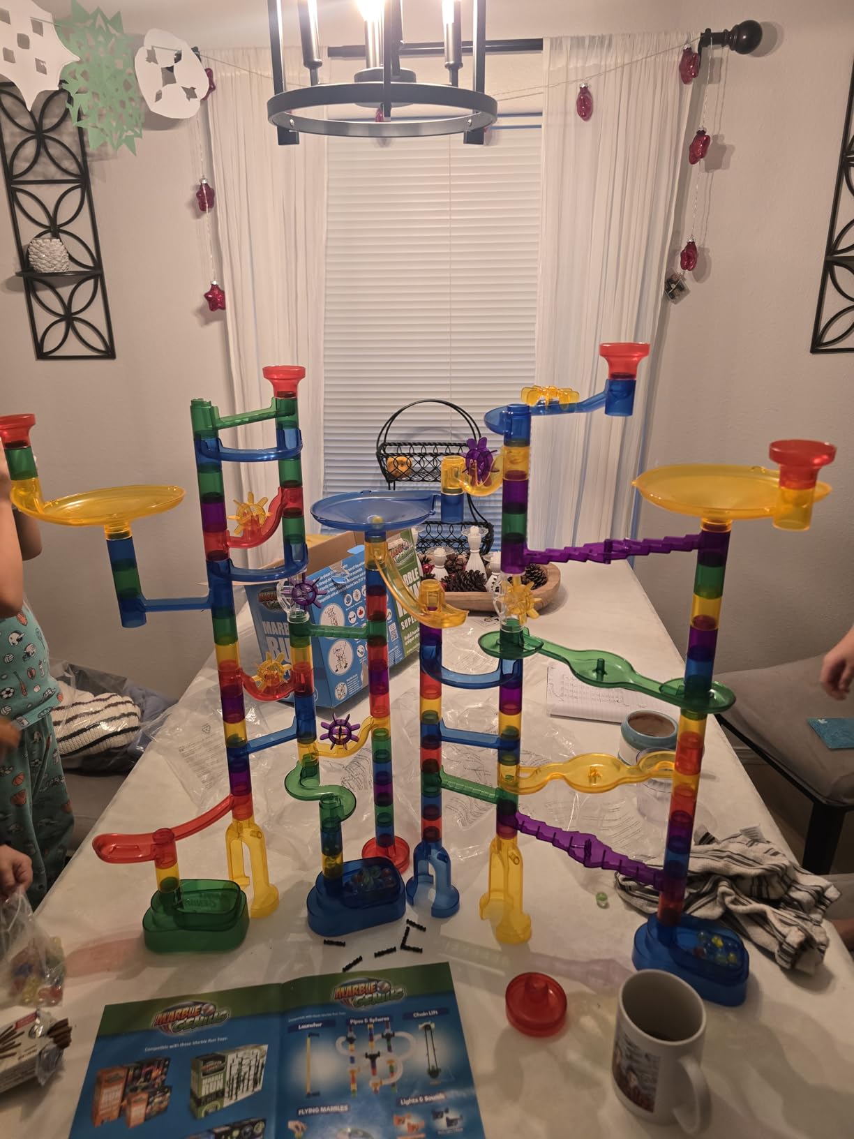 Marble Genius Marble Run Super Set - 150 Translucent Pieces, STEM Toy customer photo 2