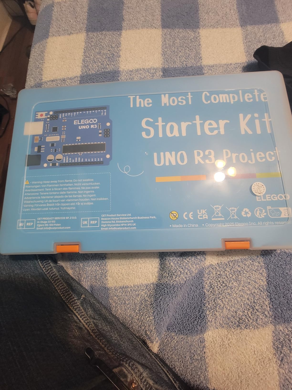 ELEGOO UNO R3 Project Most Complete Starter Kit, Compatible with Arduino | 63 Items, 200+ Components, 30+ Guided Projects, PDF Tutorial, Organized Storage, STEM and DIY Circuit Building customer photo 2
