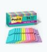 Super Sticky Notes, 3 x 3 in, Supernova Neons, 24 Pads | School Supplies and Office Supplies, 2X the Sticking Power customer photo 1
