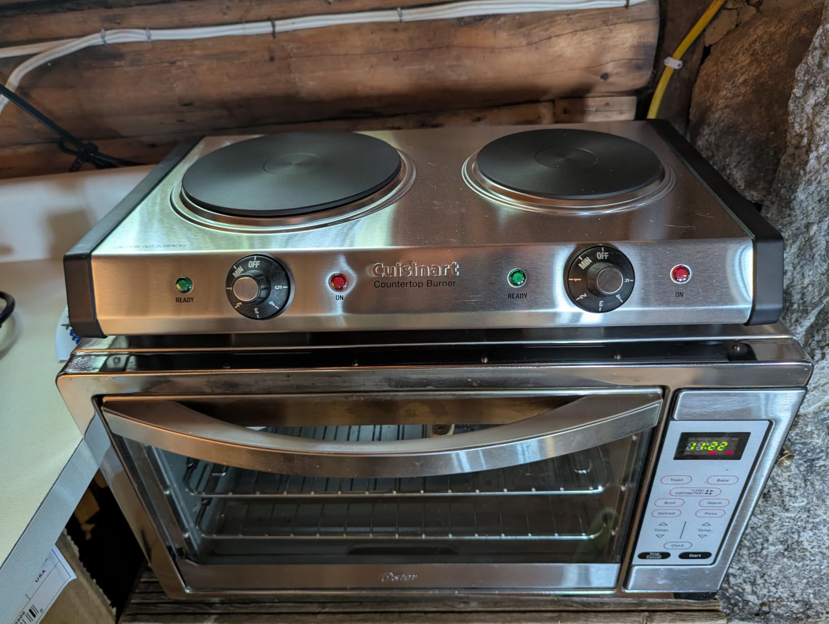 Cuisinart CB-30P1 Cast-Iron Single Burner, Stainless Steel customer photo 1