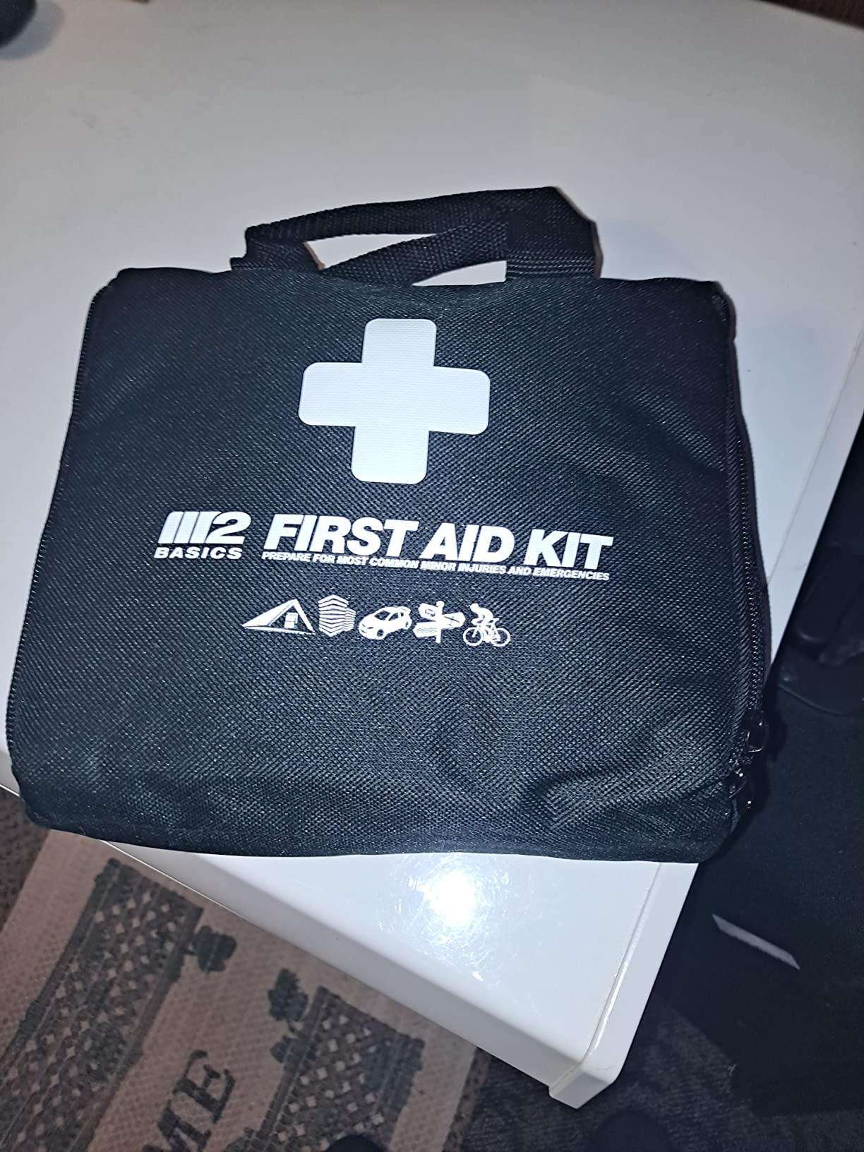 M2 BASICS 300 Piece Premium First Aid Kit w/Durable Bag for Home, Business | Office, Workplace, Car, Garage, Kitchen, Family, Classroom, Jobsite, Warehouse, School, Vehicle And Emergency Preparedness customer photo 1