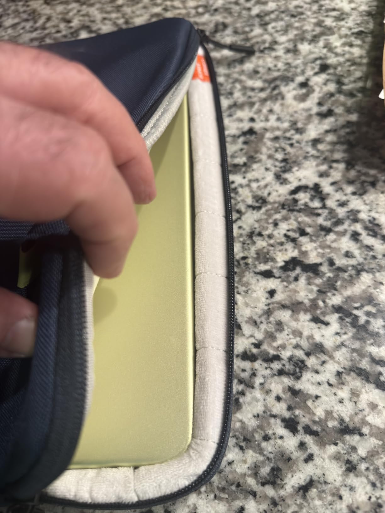 tomtoc 360° Protective Laptop Sleeve for 13-inch New MacBook Air M5/A3449 (2026) M4/A3240, M3/A3113, M2/A2681, M1/A2337, Water-Resistant Computer Case Bag Fits 13
