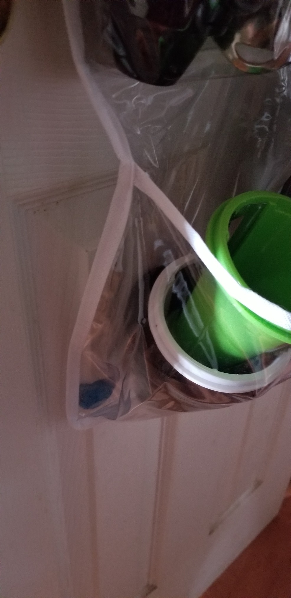 Simple Houseware 2-Pack Clear Over the Door Hanging Pantry Organizer (52