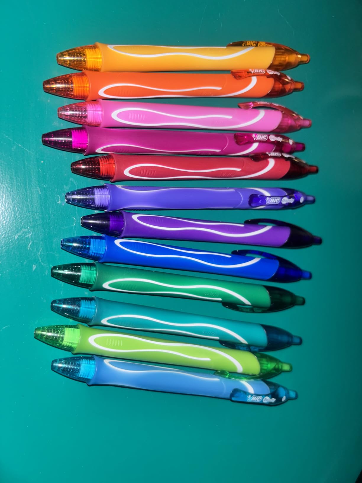 BIC Gelocity Quick Dry Assorted Colors Gel Pens, 12-Count Pack, 0.7 mm customer photo 1