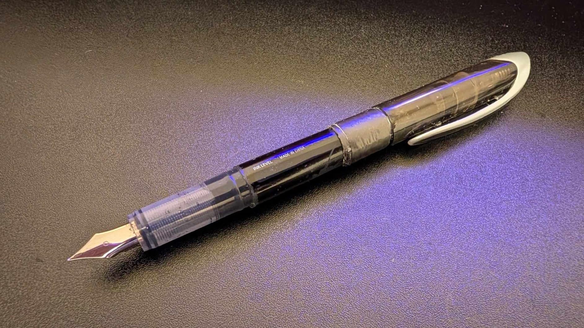 Zebra Pen Fountain Pen, Free-Flowing Liquid Black Ink, 0.6mm, 2-Pack customer photo 1