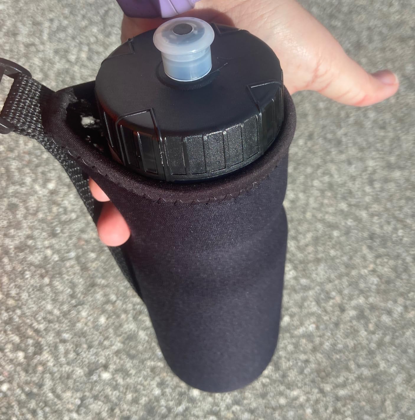 50 Strong Sports Water Bottles - Reusable 22 oz BPA-Free Plastic Bottles with Pull Top Cap - Made in USA - Top Rack Dishwasher Safe - Fits Most Bike Cages customer photo 1