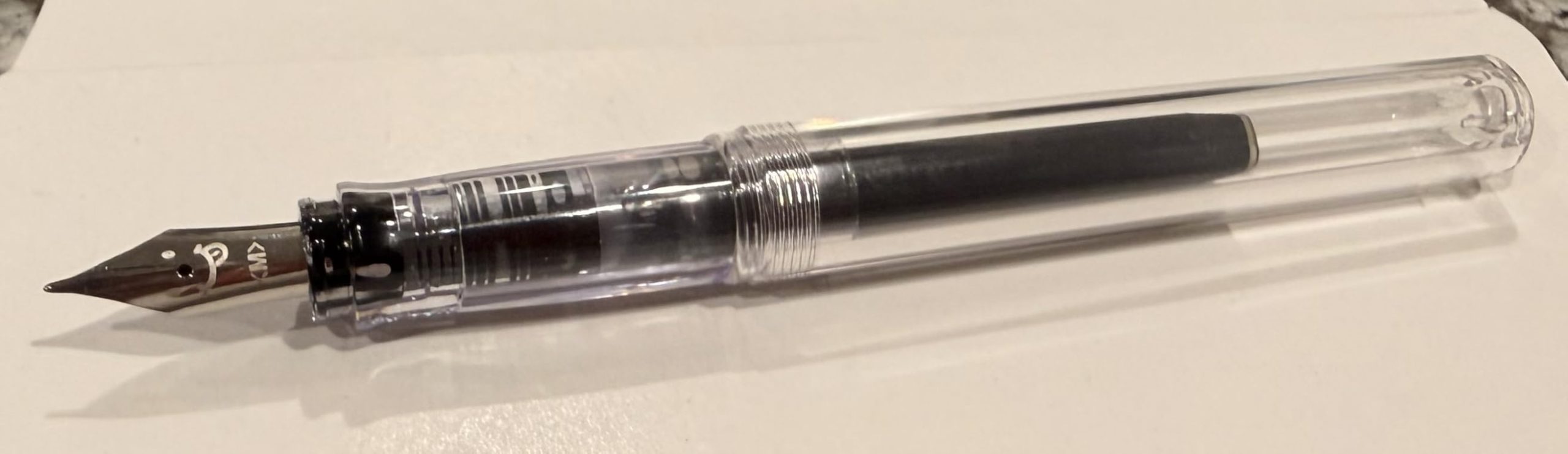 Pilot Kakuno Fountain Pen, Clear Barrel, Medium Nib, 0.5mm, Pilot Kakuno Fountain Pen Extra Fine customer photo 1