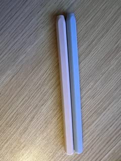 AHASTYLE Duotone Case for Apple Pencil 2nd Generation & Apple Pencil Pro | Comfortable Grip Holder, Duoton Color Design, Ultra Thin, Soft Silicone, with Magnetic Charging, Double Tap, Squeeze, Haptic customer photo 2