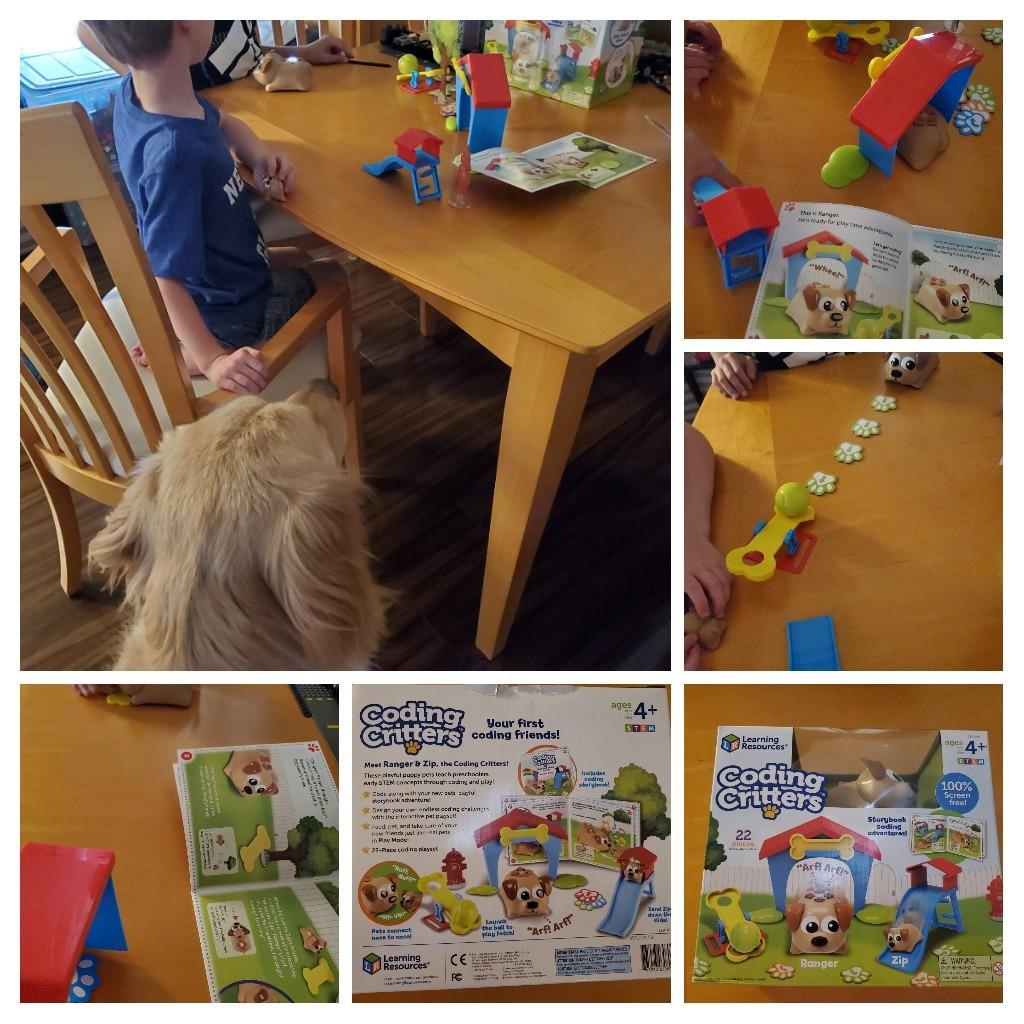 Learning Resources Coding Critters Ranger & Zip, 22 Piece Set, Ages 4+, Screen-Free Early Coding Toy for Kids customer photo 1
