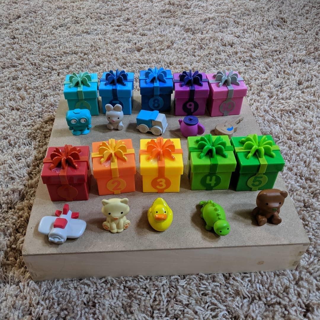 Learning Resources Counting Surprise Party - Toddler Montessori Toys, Stacking Preschool Activities, Matching Color Game, Homeschool, Fine Motor Skills, Gifts For Boys And Girls customer photo 2