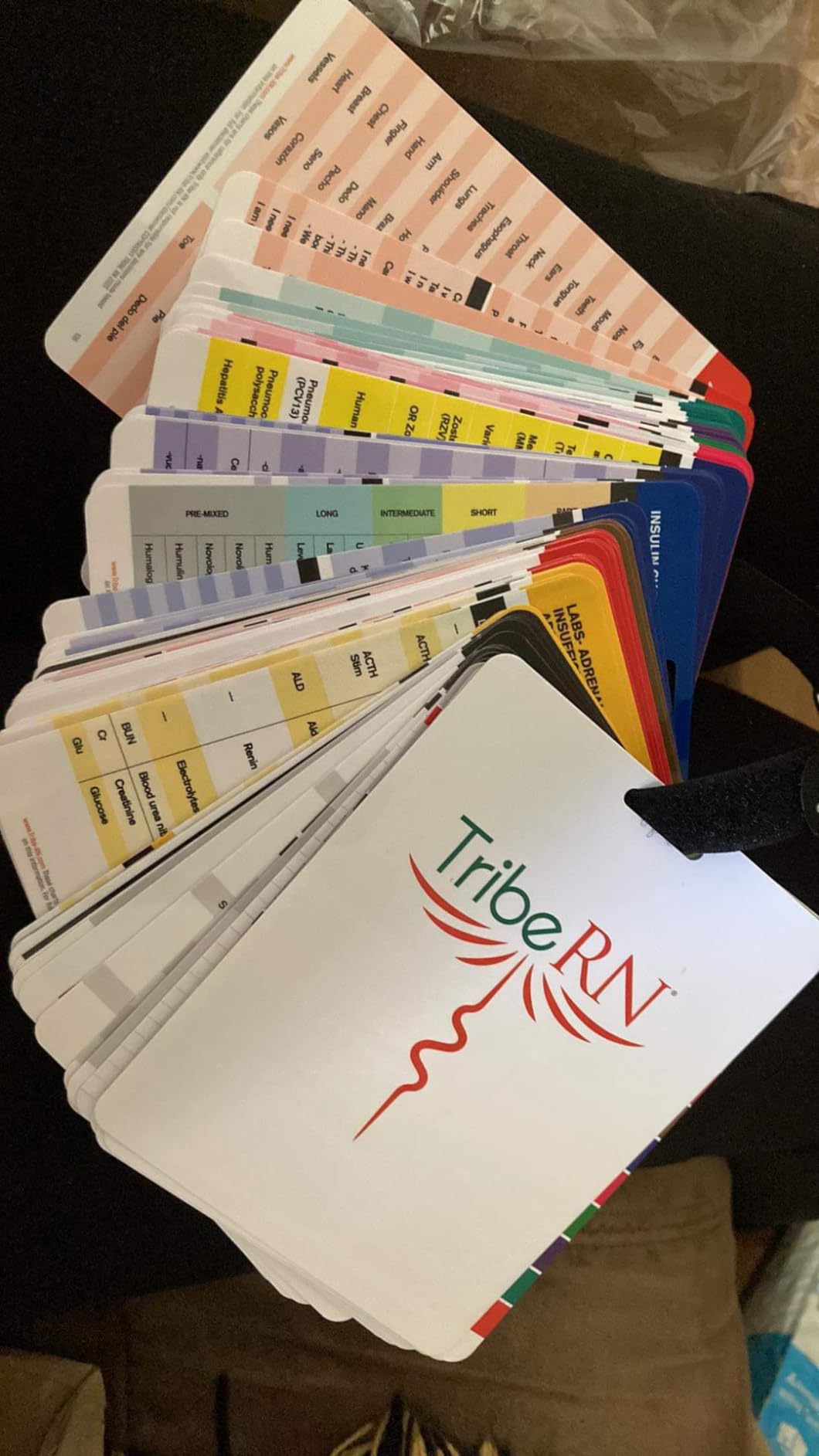 PocketGuru Nursing Pocket Reference Cards - 108 Quick Access Pocket Cards - Nursing School Essentials customer photo 2