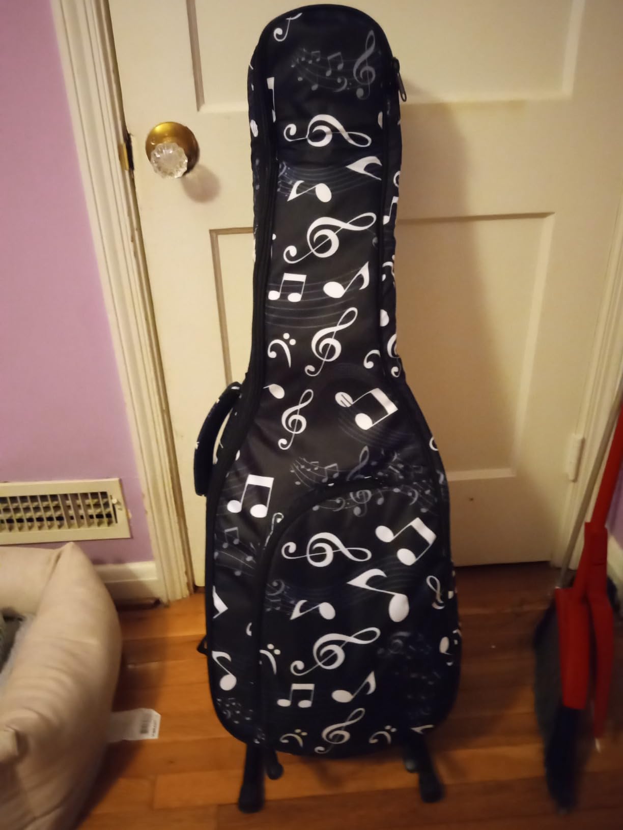 CAHAYA Electric Guitar Bag Padded Electric Guitar Gig Bag Case 0.35in Padding Dual Adjustable Shoulder Strap Electric Guitar Case CY0175 customer photo 2