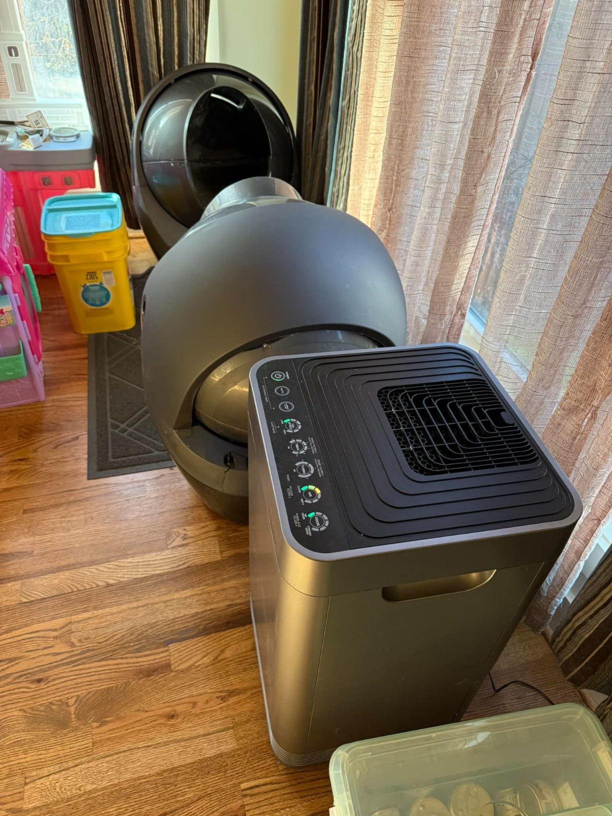 Nuwave Whole House Air Purifiers, Oxypure Smart Air Purifier with 5 Stages | Tower Structure Air Filter, Air Quality & Odor Sensors, Sleep Mode for Bedroom, Removes 99.99% of Dust, Smoke, Pollen customer photo 1