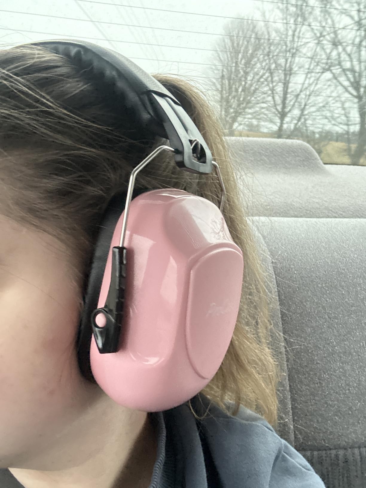 ProCase NRR 28dB Noise Reduction Ear Muffs, Foldable Adjustable Noise Cancelling Headphones customer photo 1