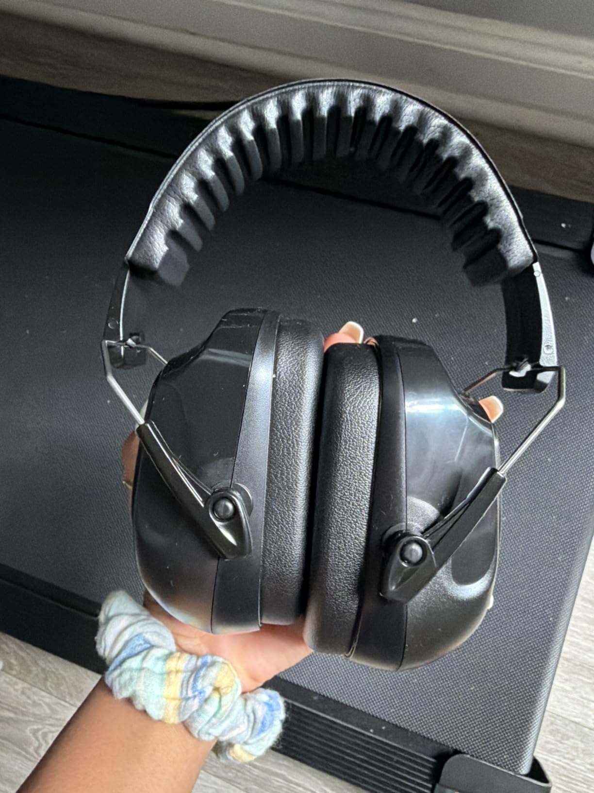 ProCase NRR 28dB Noise Reduction Ear Muffs, Foldable Adjustable Noise Cancelling Headphones customer photo 2