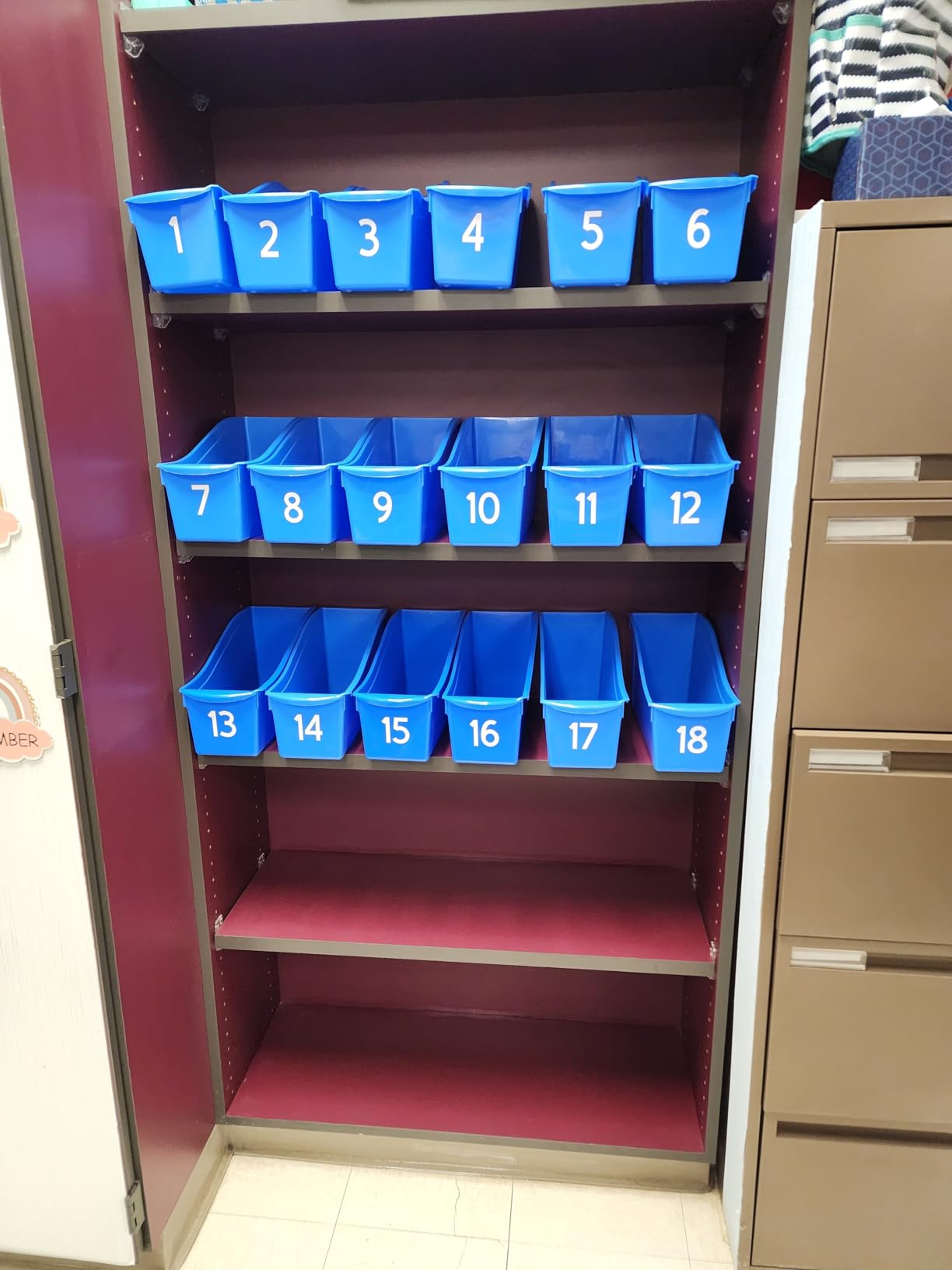 Storex Large Book Bin, Interlocking Plastic Organizer for Home, Office and Classroom, STEM Assortment, 6-Pack customer photo 1