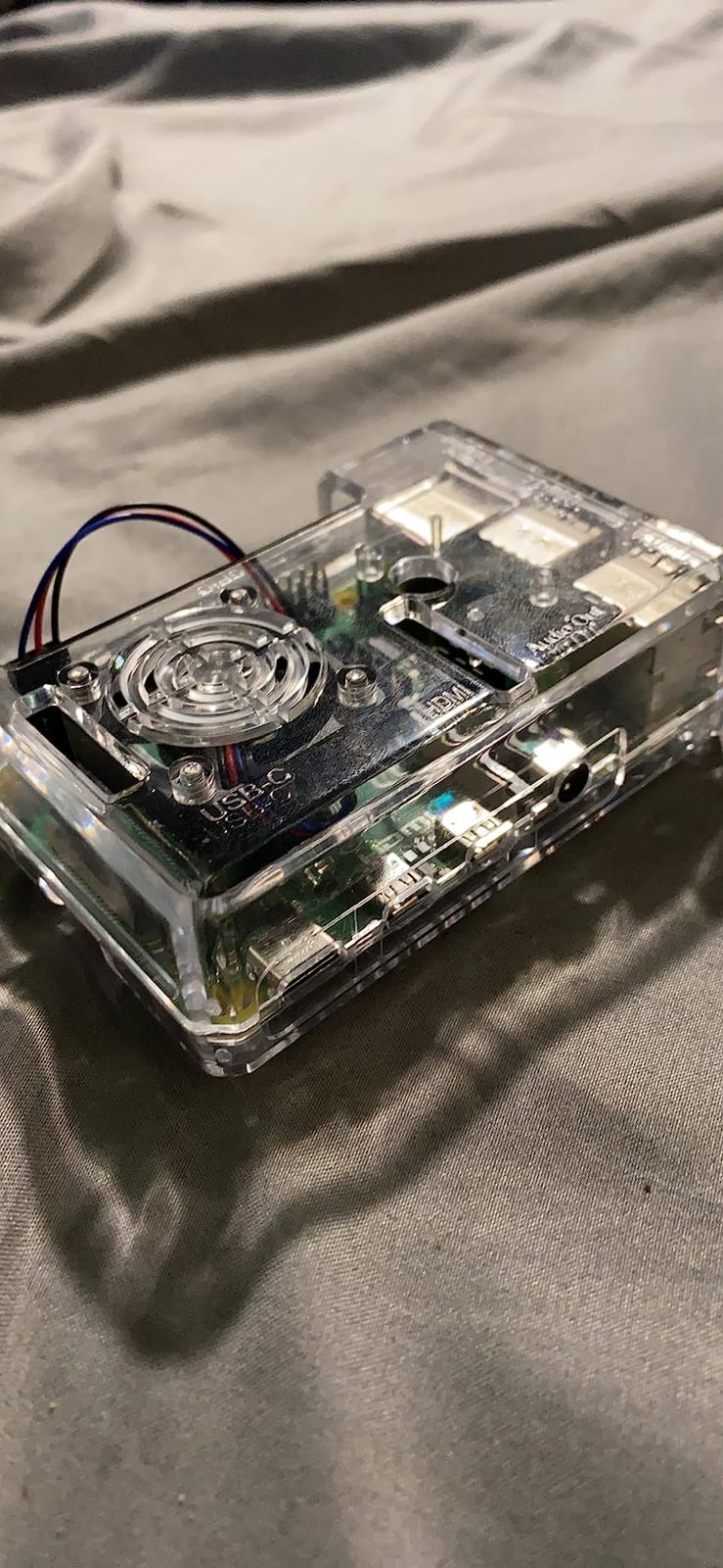 Vilros Basic Starter Kit for Raspberry Pi 4 with Fan Cooled ABS Case-Includes Raspberry Pi 4 Board and 7 Accessories (4GB, Clear Transparent Case) customer photo 1