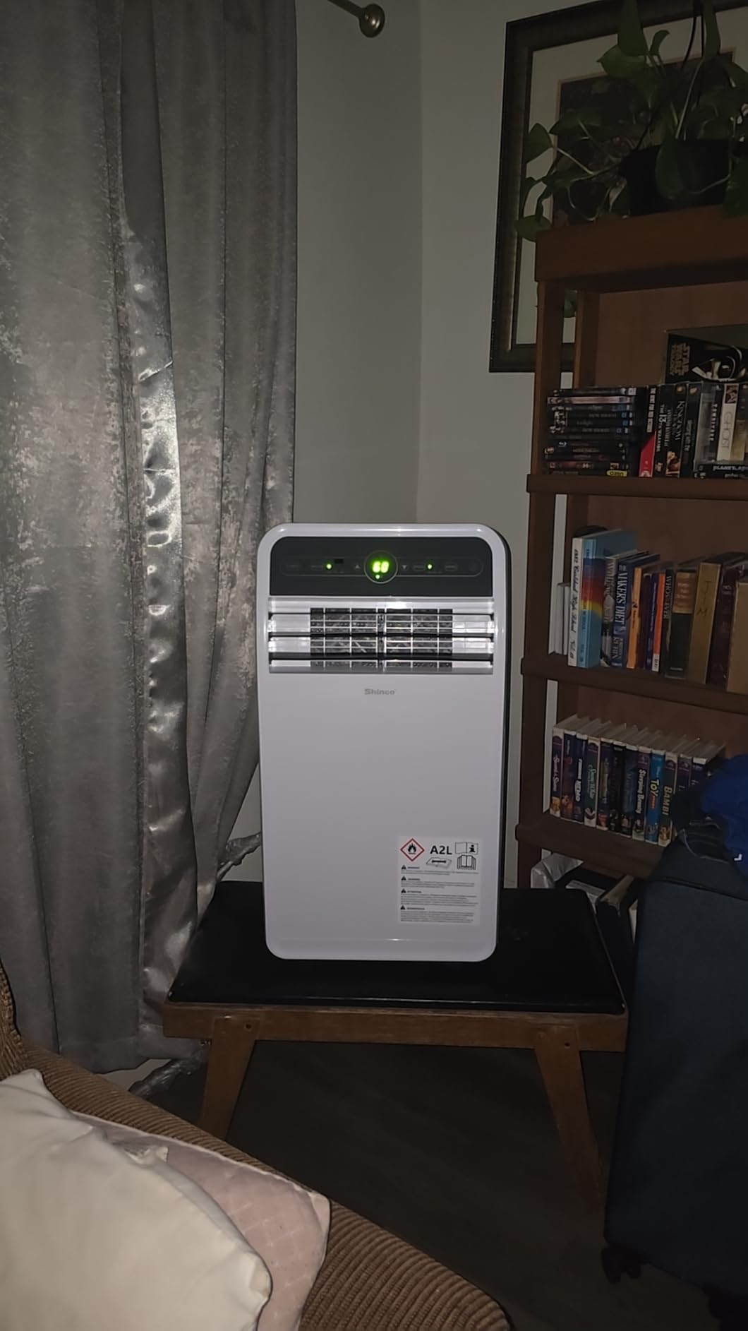 Shinco 12,000 BTU(7,500 BTU SACC) Portable Air Conditioner, Portable AC Unit with Built-in Cool, Dehumidifier&Fan Modes for Room up to 450 sq.ft, with Remote Control, 24 Hour Timer, Installation Kit customer photo 2