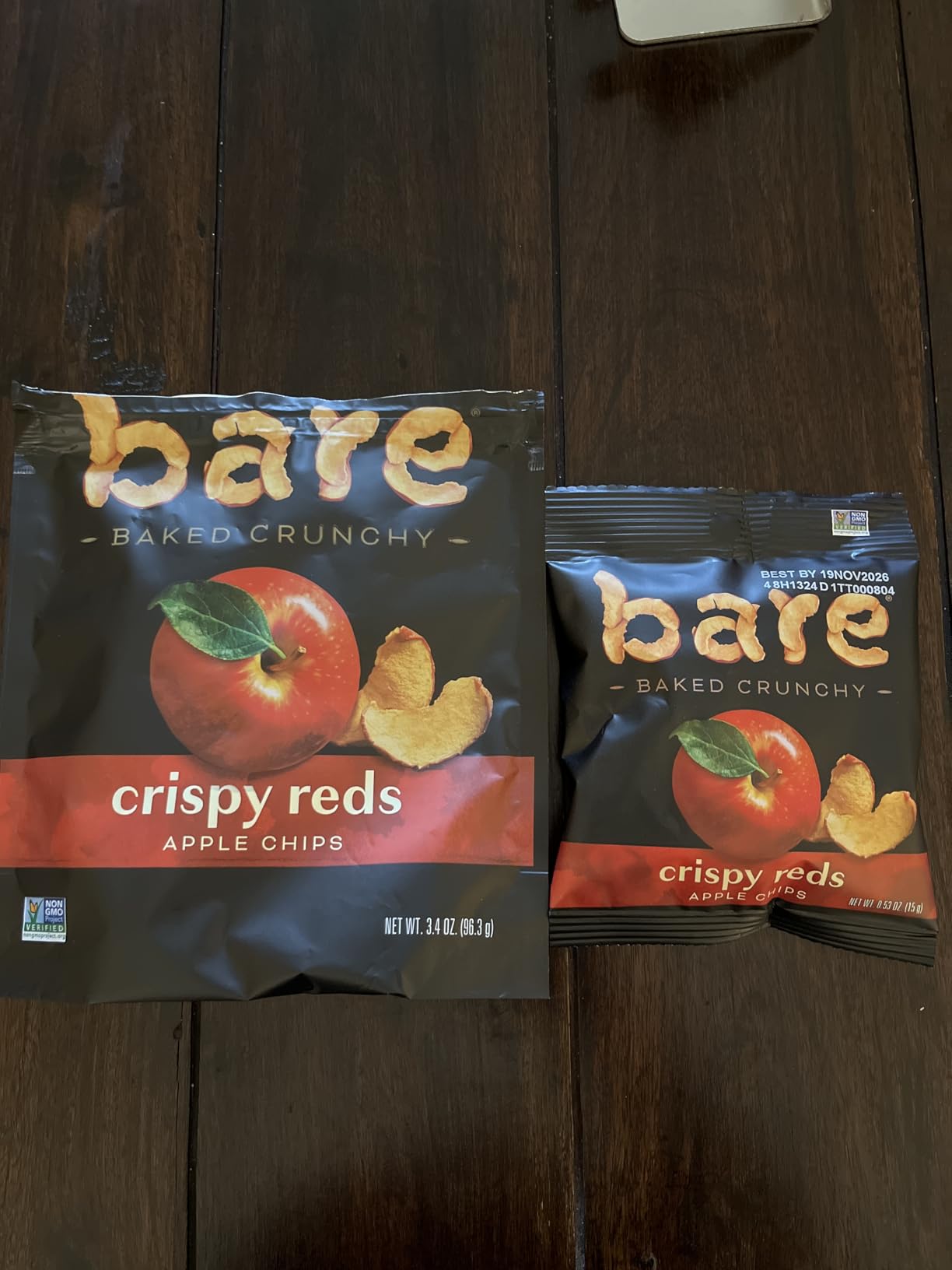 Bare Baked Crunchy, Fruit Variety Pack, 0.53 Ounce (Pack of 16) customer photo 1