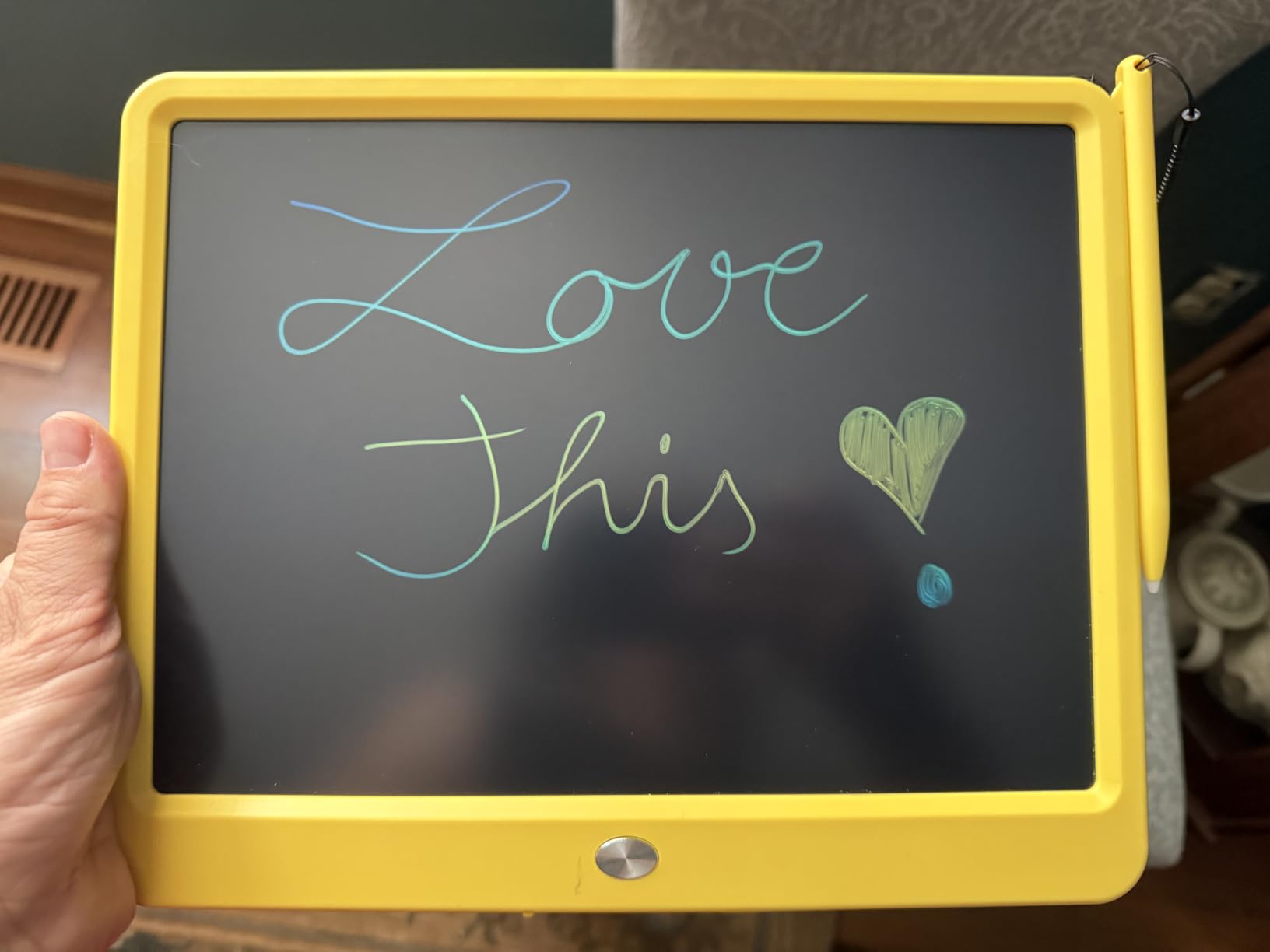 Toys for 3-6 Years Old Girls Boys, LCD Writing Tablet 10 Inch Doodle Board, Electronic Drawing Pads, Educational Birthday Gift for 3 4 5 6 7 8 Years Old Kids Toddler (Blue) customer photo 2