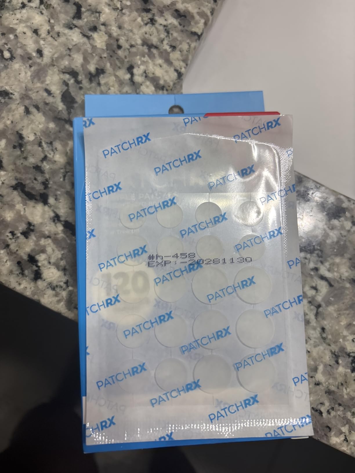 PatchRx Pimple Patches for Face (120 Patches), Hydrocolloid Acne Patches with Tea Tree Oil, Pimple Patch Pimple Stickers - Hydrocolloid Patch Acne Dots - Zit Patches customer photo 2