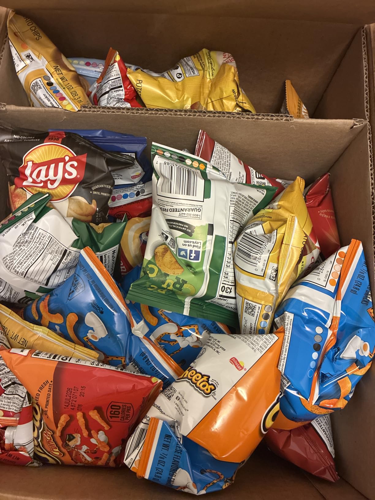 Frito-Lay Ultimate Classic Snacks Package, Variety Assortment of Chips, Cookies, Crackers, & Nuts, 0.56 ounces, (Pack of 40) (Packaging May Vary) customer photo 1