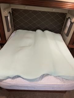 Serta ThermaGel 3-Inch Gel Memory Foam Mattress Topper, King, ThermaGel Cooling, Deep Pressure Relief, CertiPUR-US certified customer photo 2