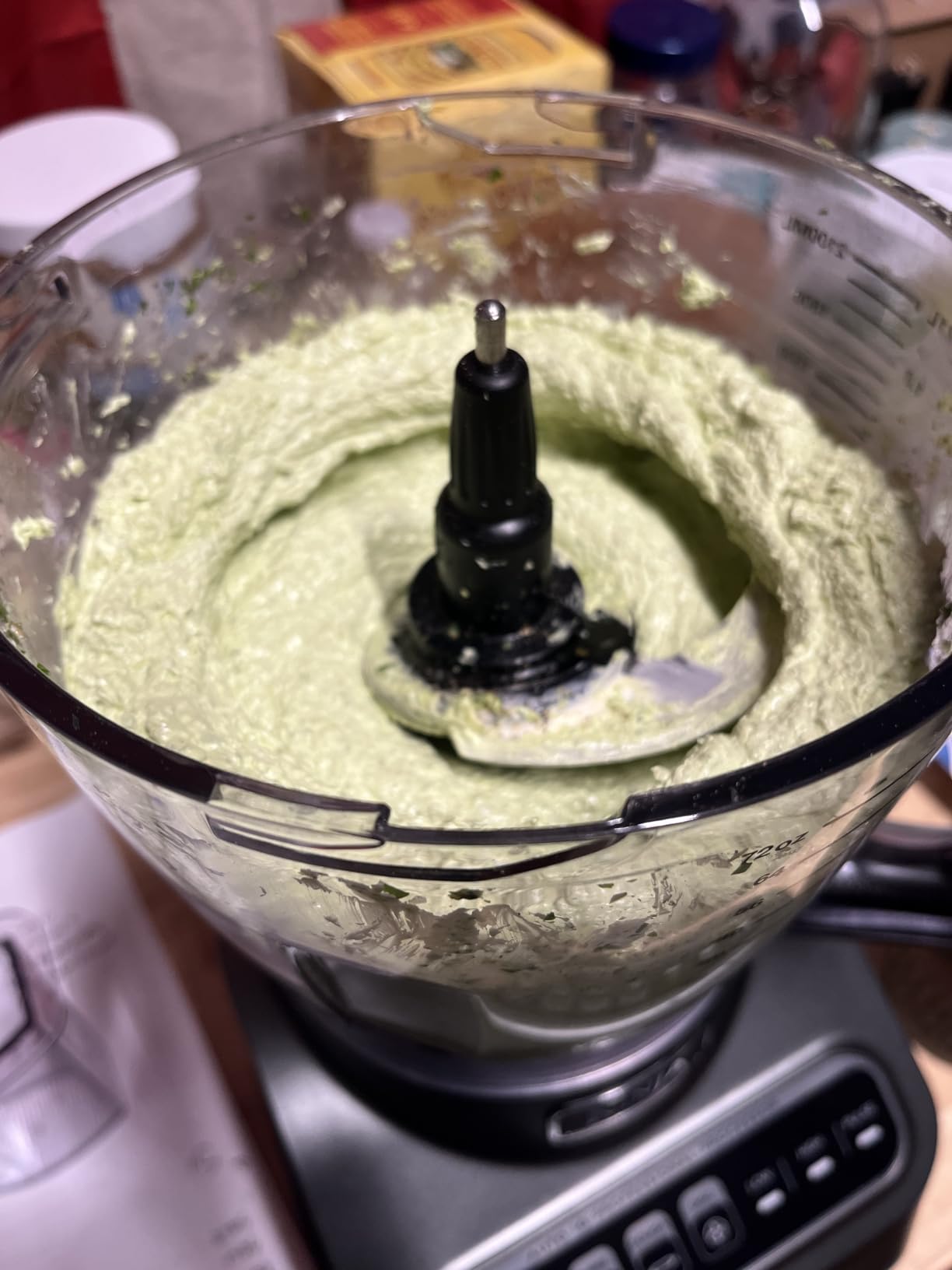 Ninja Professional Plus Food Processor, 1000PW, 9-Cup, Grey, BN601 | Auto-iQ presets chop, slice, puree & mix dough. 9-cup bowl, 3 blades, feed chute & pusher. Dishwasher-safe parts. customer photo 2