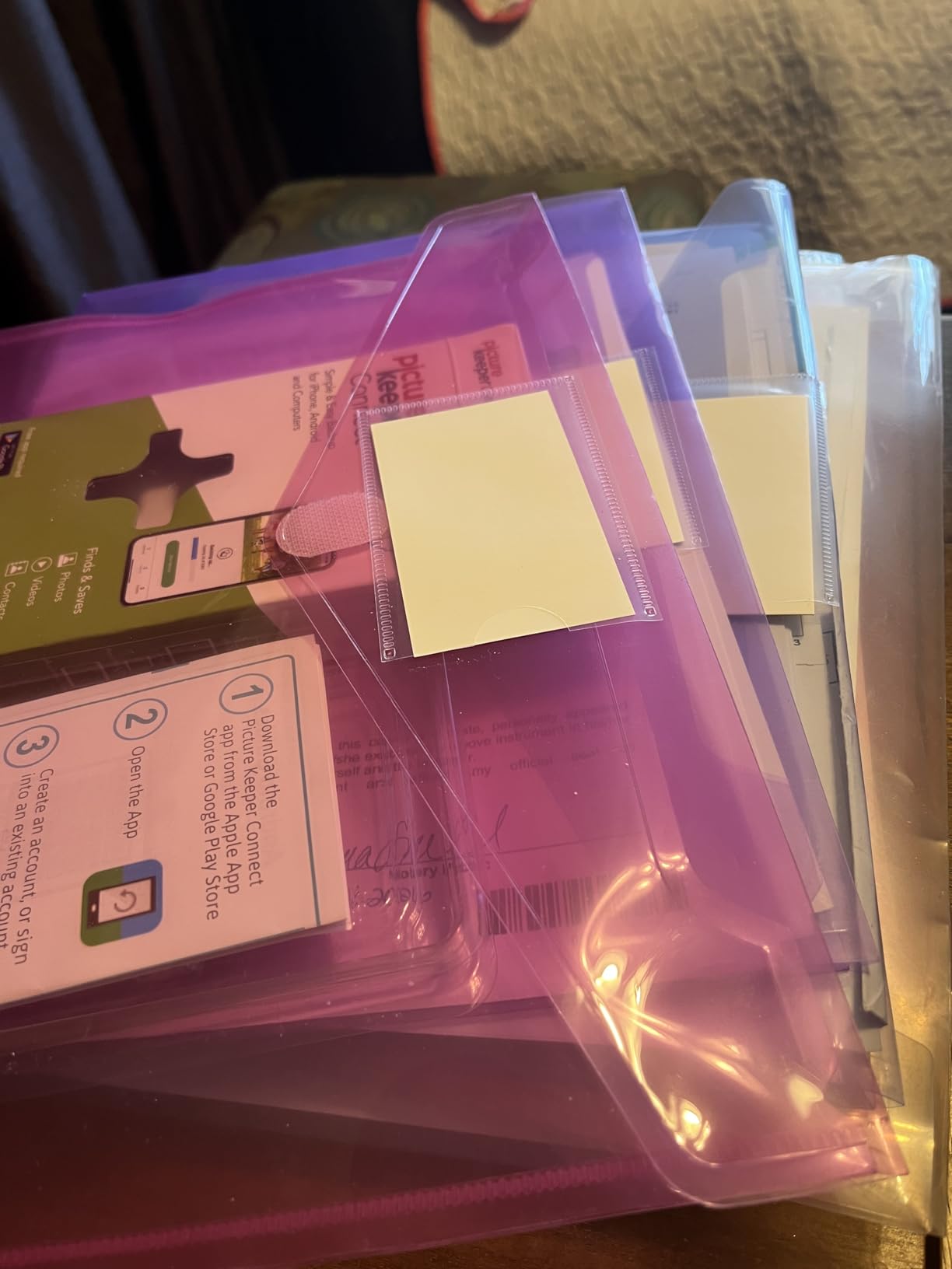 Sooez 10 Pack File Folders, Clear Poly Envelopes Plastic Folders A4 Pouch with Label Pocket, Teacher School Office Supplies Organization Storage, Assorted Color customer photo 1