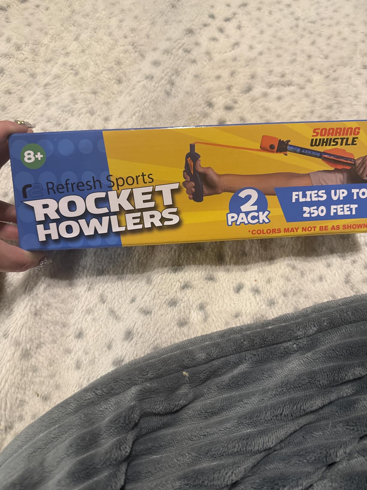 Toy Rocket Launcher for Kids: Outdoor Toys Slingshot Rocket Launchers - Best 6-10 Year Old Boy Gifts customer photo 2