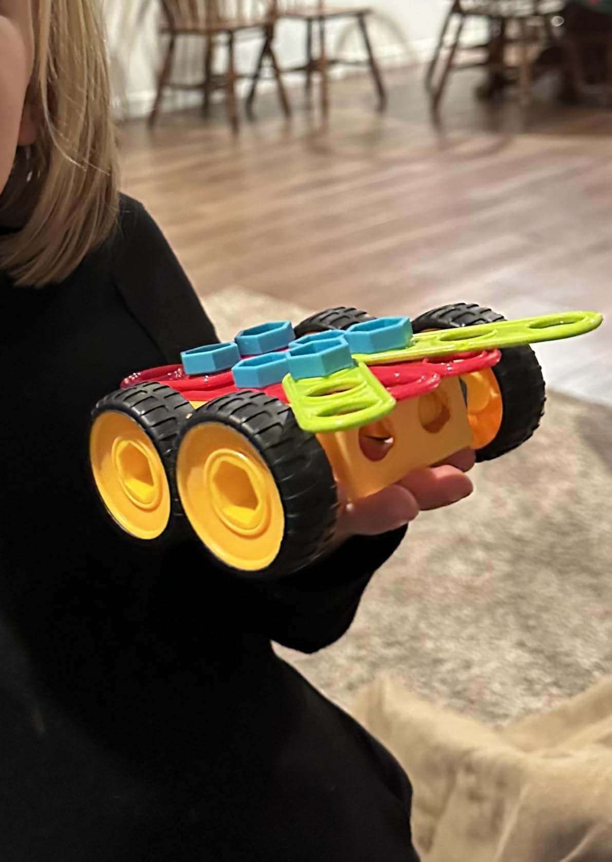 NXONE 195 PCS STEM Toys, Building Sets for Kids 3+ | Educational Building Toys for Boys and Girls Ages 3-10, Hands-On Learning, Electric Drill & Storage Box Included customer photo 1