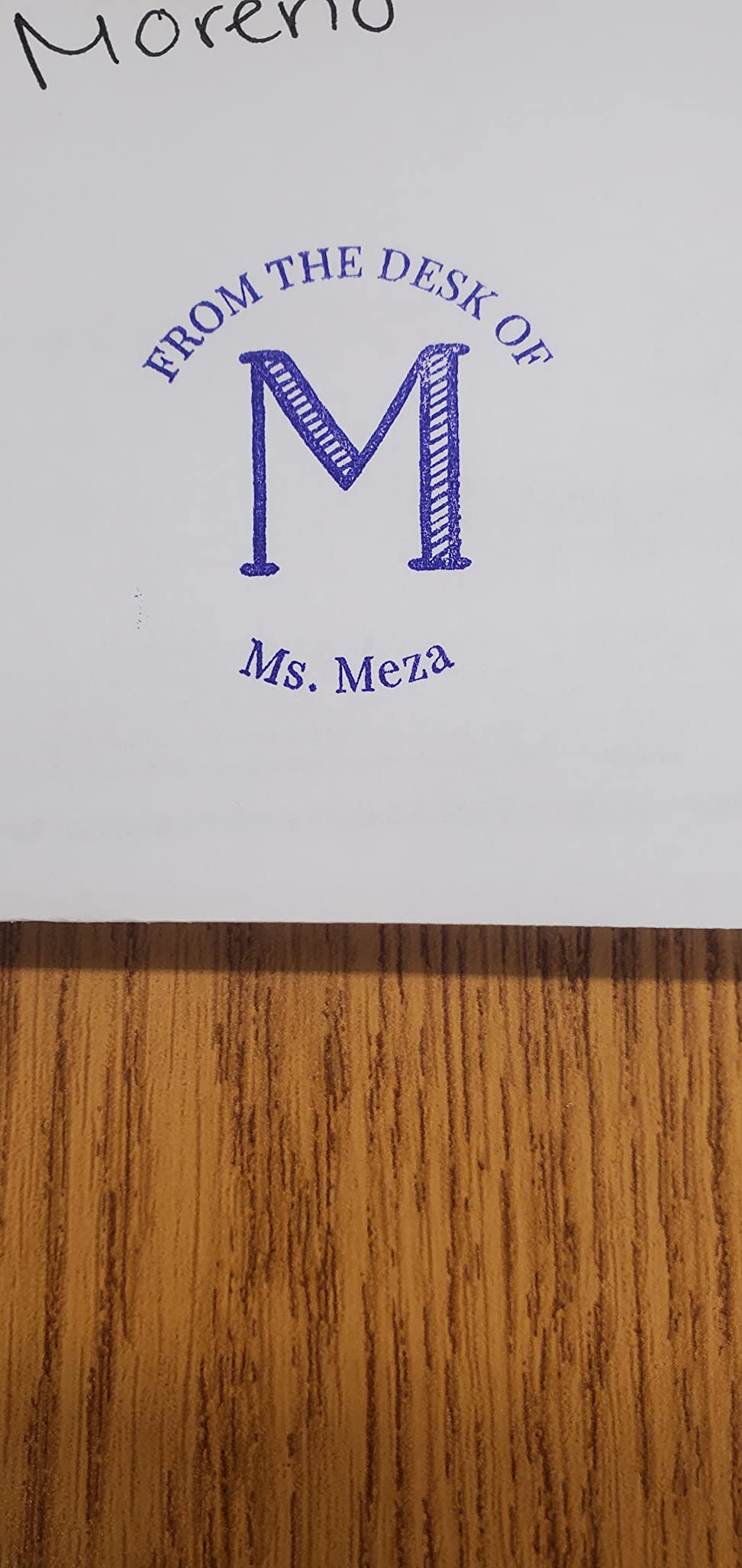 Custom Round Self-Inking Teacher Stamps | 40 Designs | Motivational Teacher Phrases | Grading Made Easy | Classroom, Teacher and Library Book Stamps (Notification Heart) customer photo 1