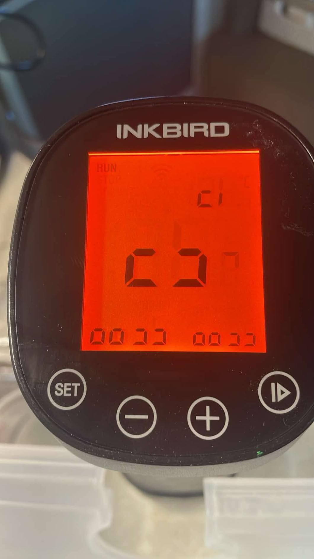 INKBIRD 2.4G Wifi Sous Vide Cooker ISV-200W 1000W Sous Vide w/APP Recipes, Remote Control Immersion Circulator with Free APP, Timer Alarm Mobile Notification 3D Water Fast Heating, Ultra-Quiet customer photo 2