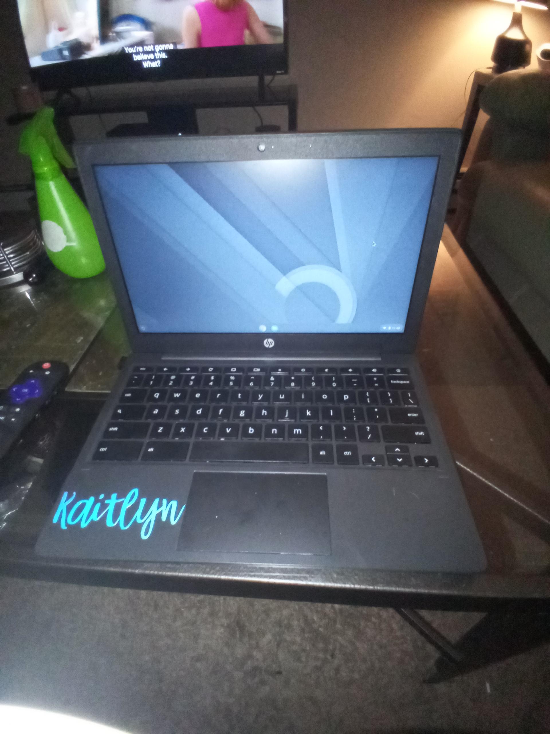 HP Chromebook 11-inch Laptop - MediaTek - MT8183 - 4 GB RAM - 32 GB eMMC Storage - 11.6-inch HD Display - with Chrome OS - (11a-na0010nr, 2020 model) customer photo 1