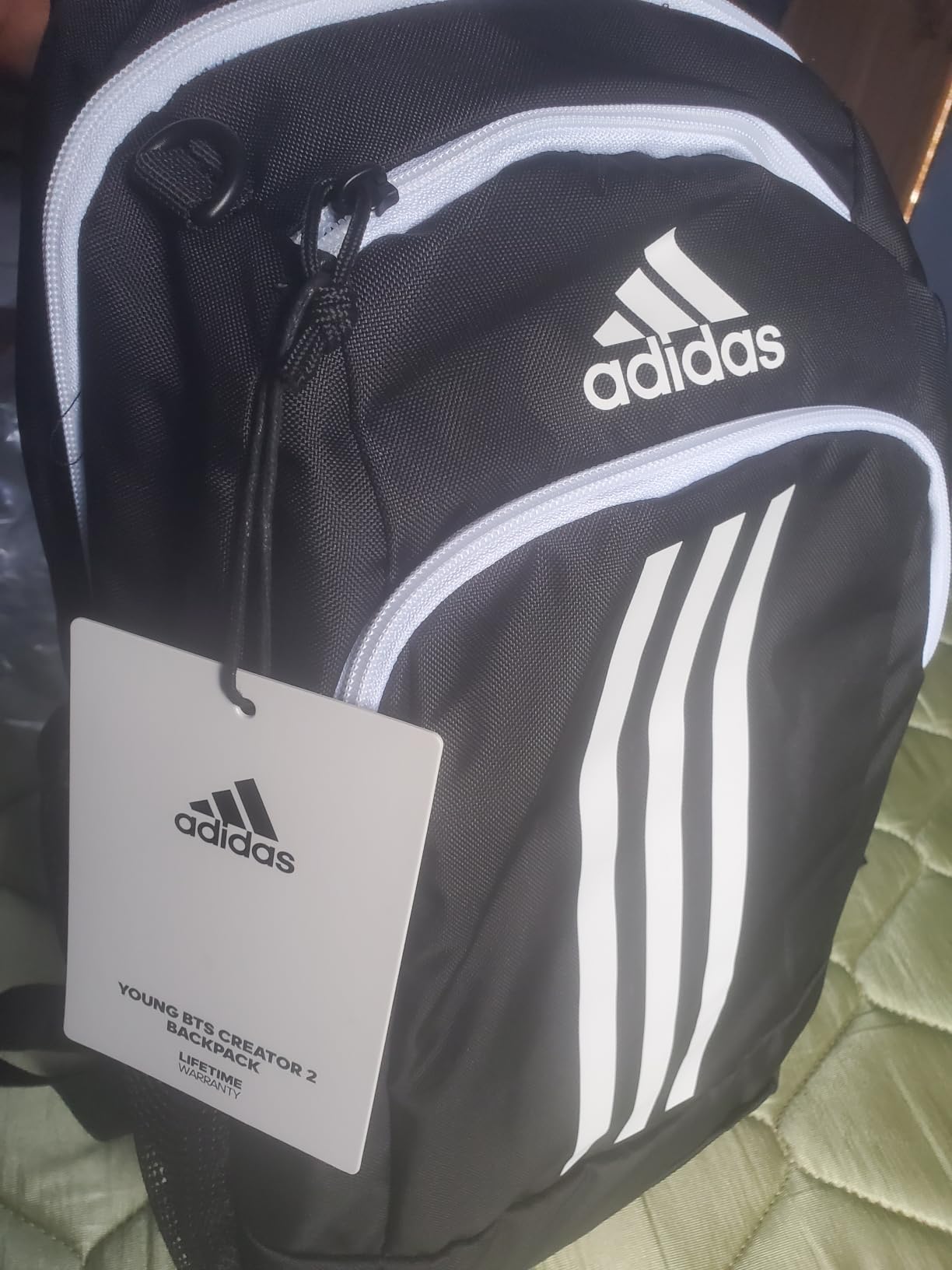 adidas Creator School Backpack 21L | Padded Laptop Sleeve, Durable Build customer photo 2