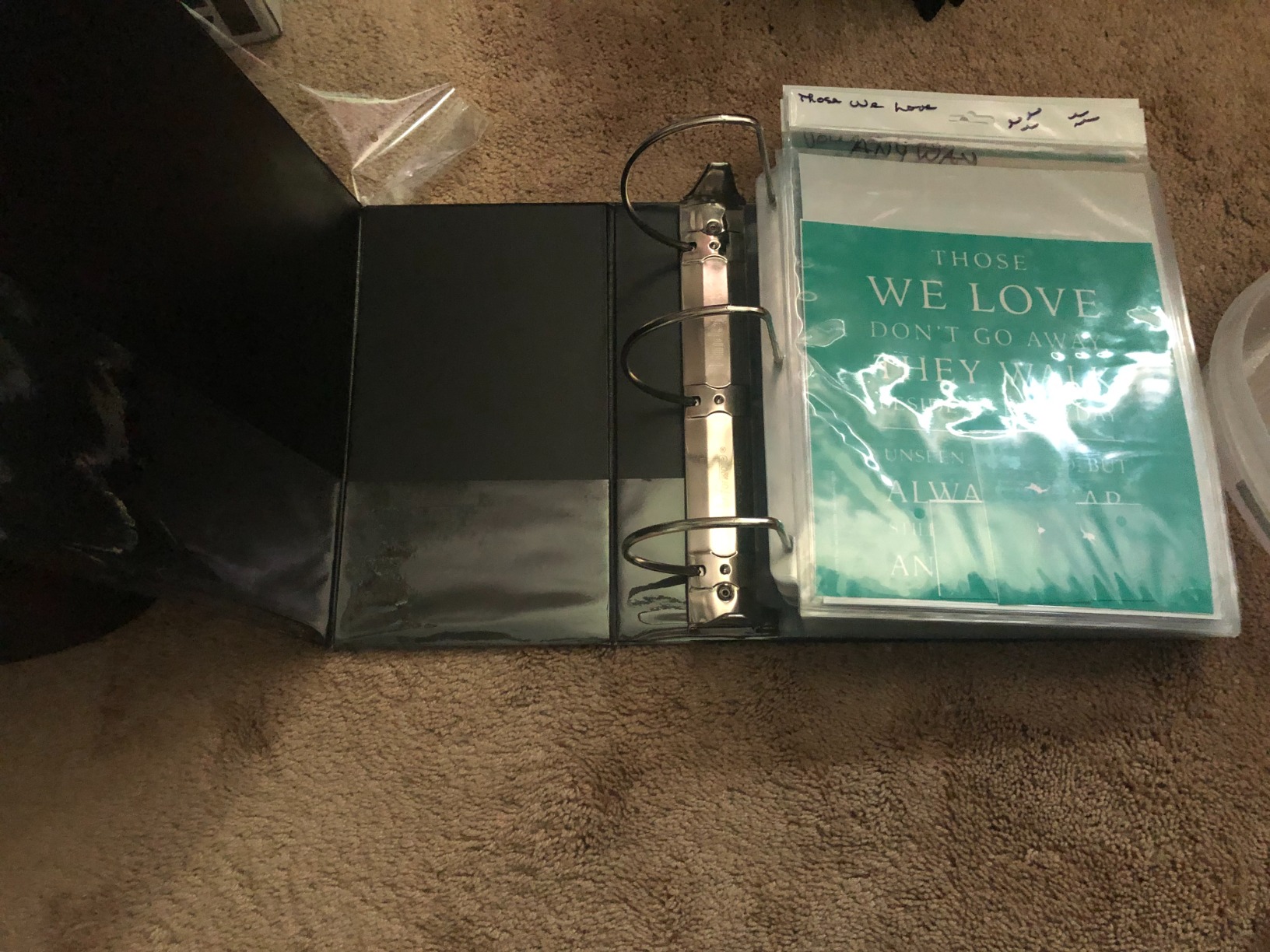2 Pack 6 Inch 3 Ring Binder, Heavy Duty Locking D-Ring, Holds 1100+ Sheets | Fits 8.5 x 11 Inch Paper, Non-Stick Clear View Cover, Customizable Spine, PVC-Free, with Pockets, Black - Performore customer photo 2