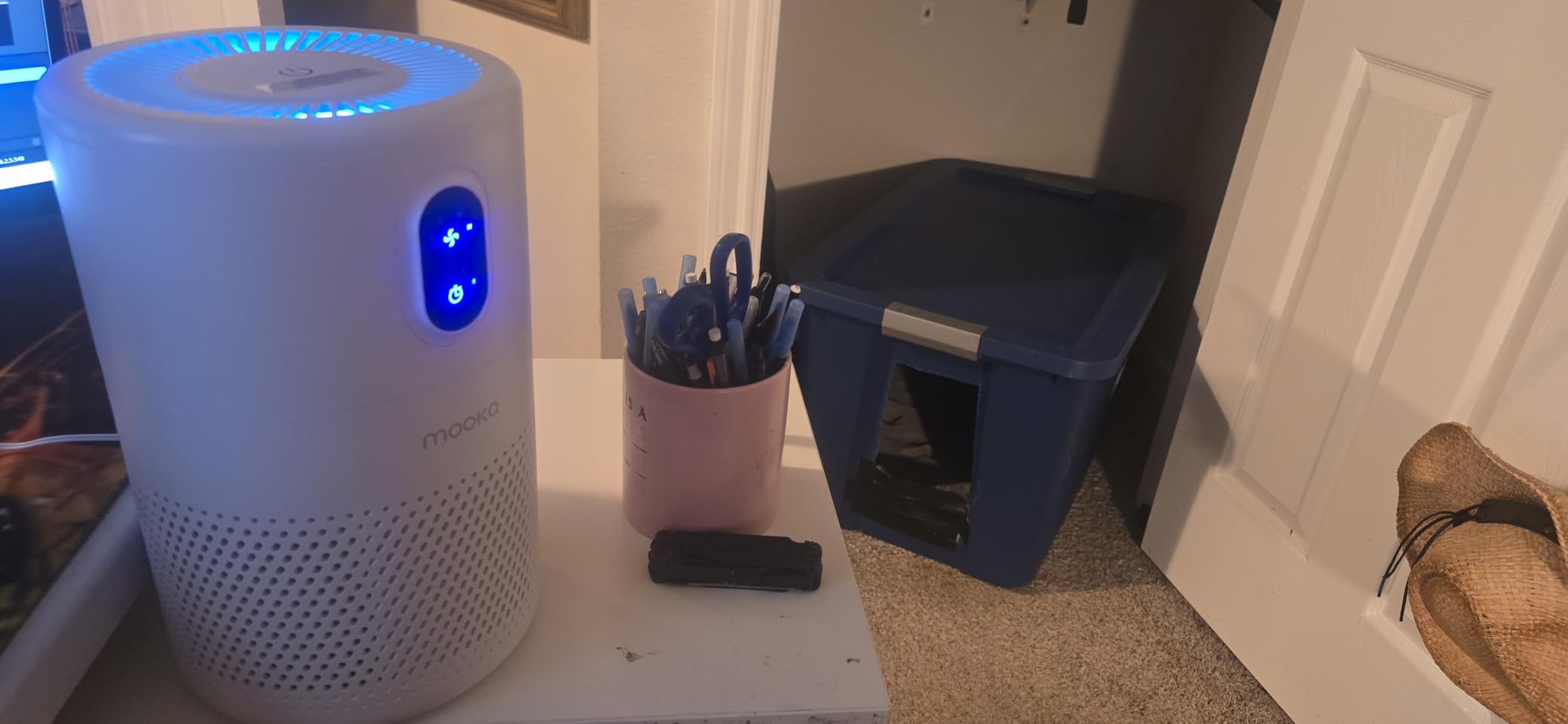 MOOKA Air Purifiers for Home Room up to 1076ft², True HEPA Filter, B-D02L customer photo 1