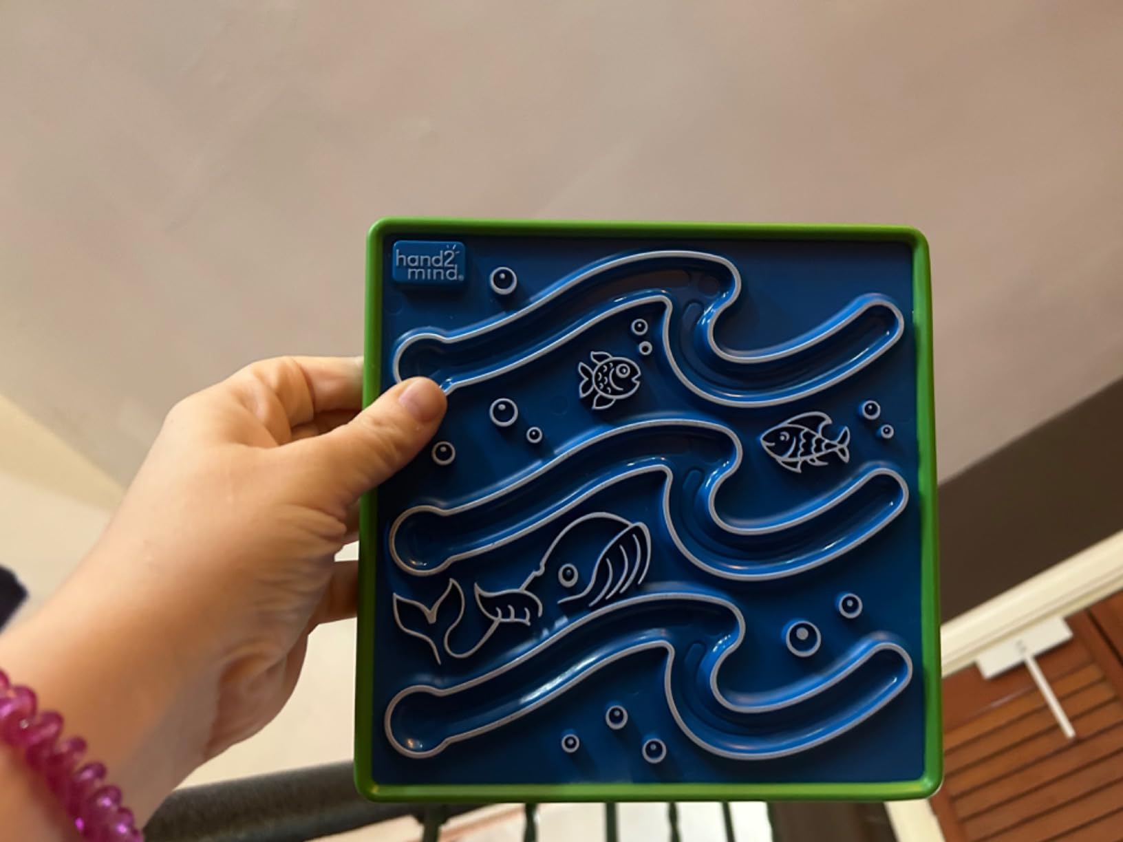 hand2mind Mindful Maze Boards, Tactile Sensory Toys for Toddlers, Calm Down Corner Supplies, Mindfulness for Kids, Occupational Therapy Toys, Quiet Fidgets for Classroom, Sensory Activity Board customer photo 1