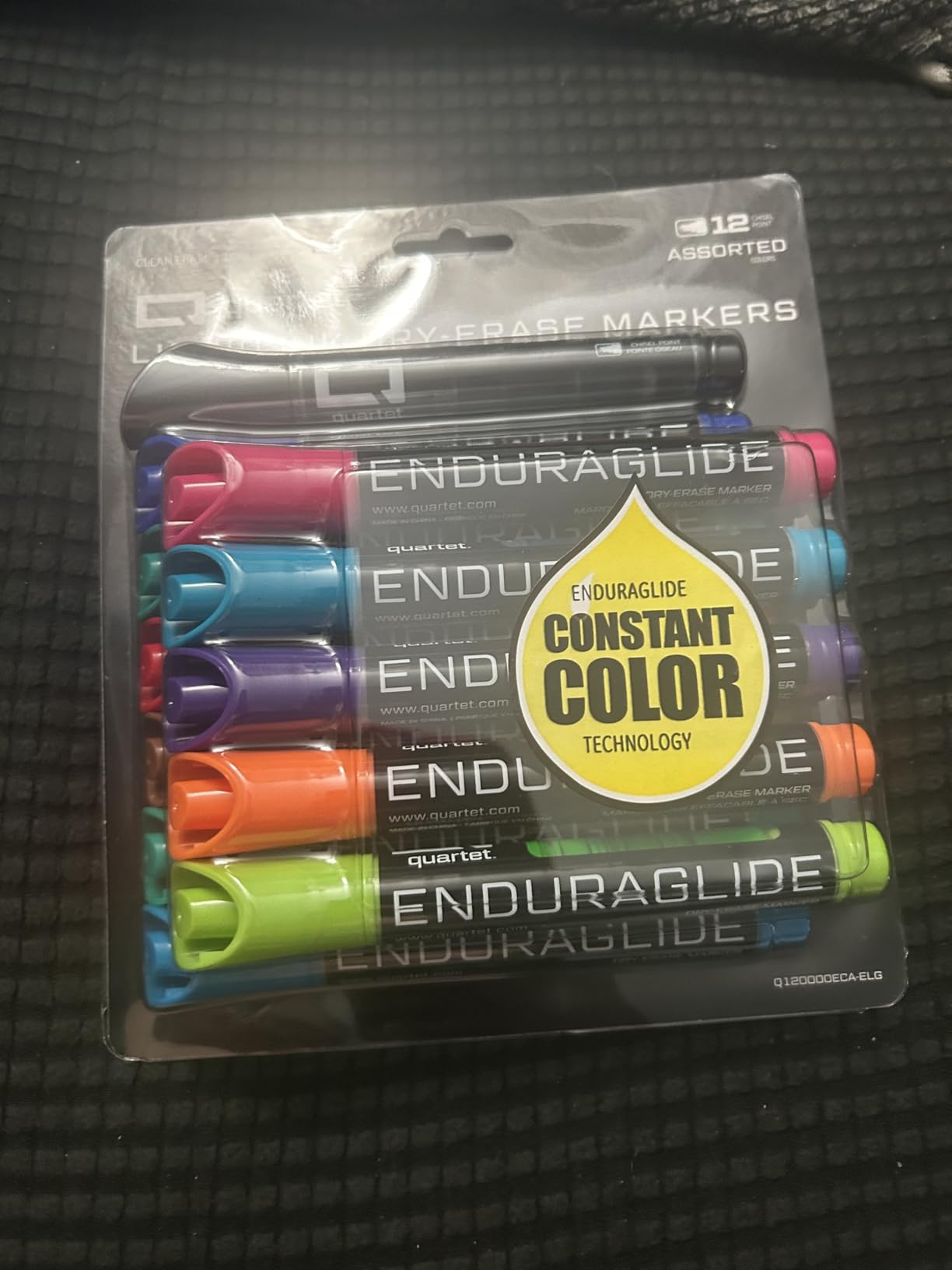 Quartet Dry Erase Markers, Chisel Tip, EnduraGlide, Assorted Colors, 12 Pack customer photo 1