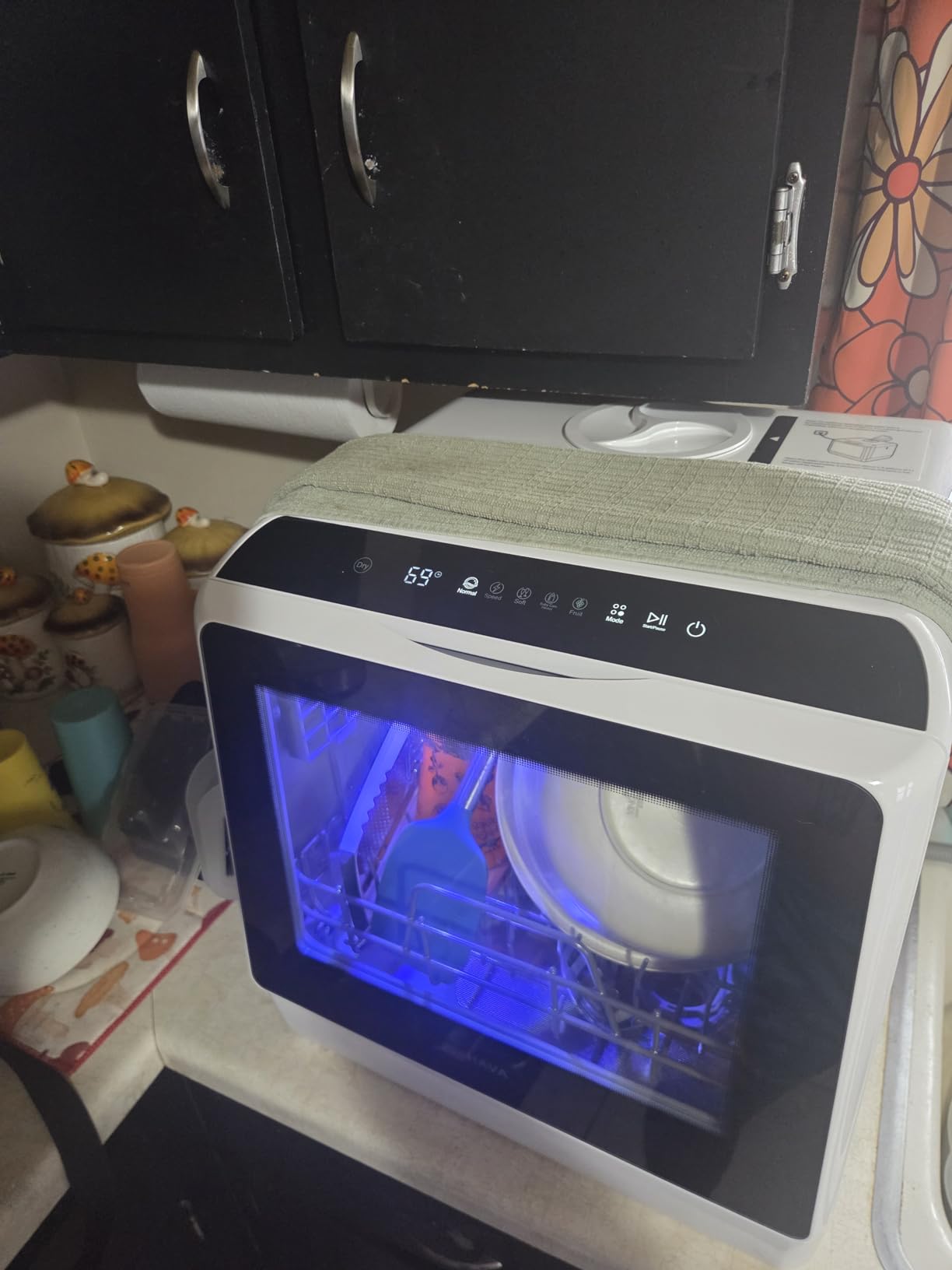 HAVA Countertop Dishwasher, 6 Programs Portable Dishwasher with Water Tank customer photo 1