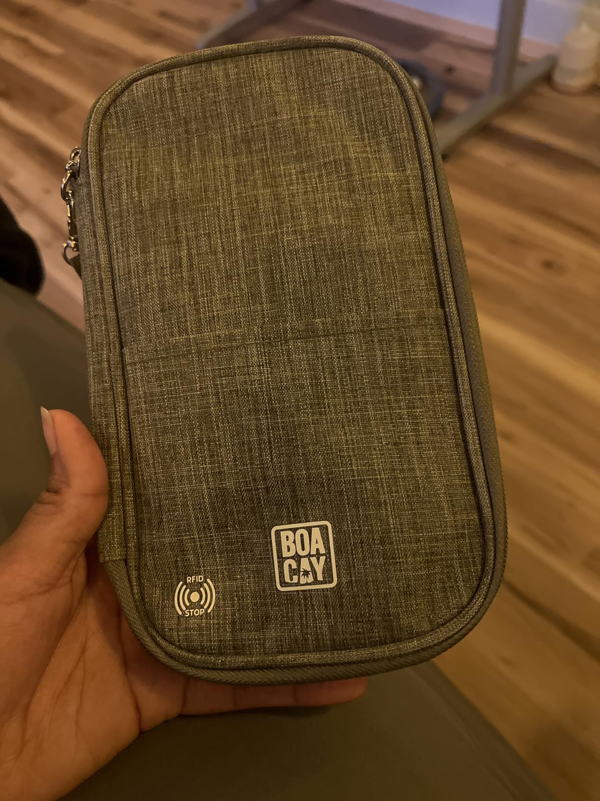 BOACAY Travel Document Organizer RFID customer photo 2