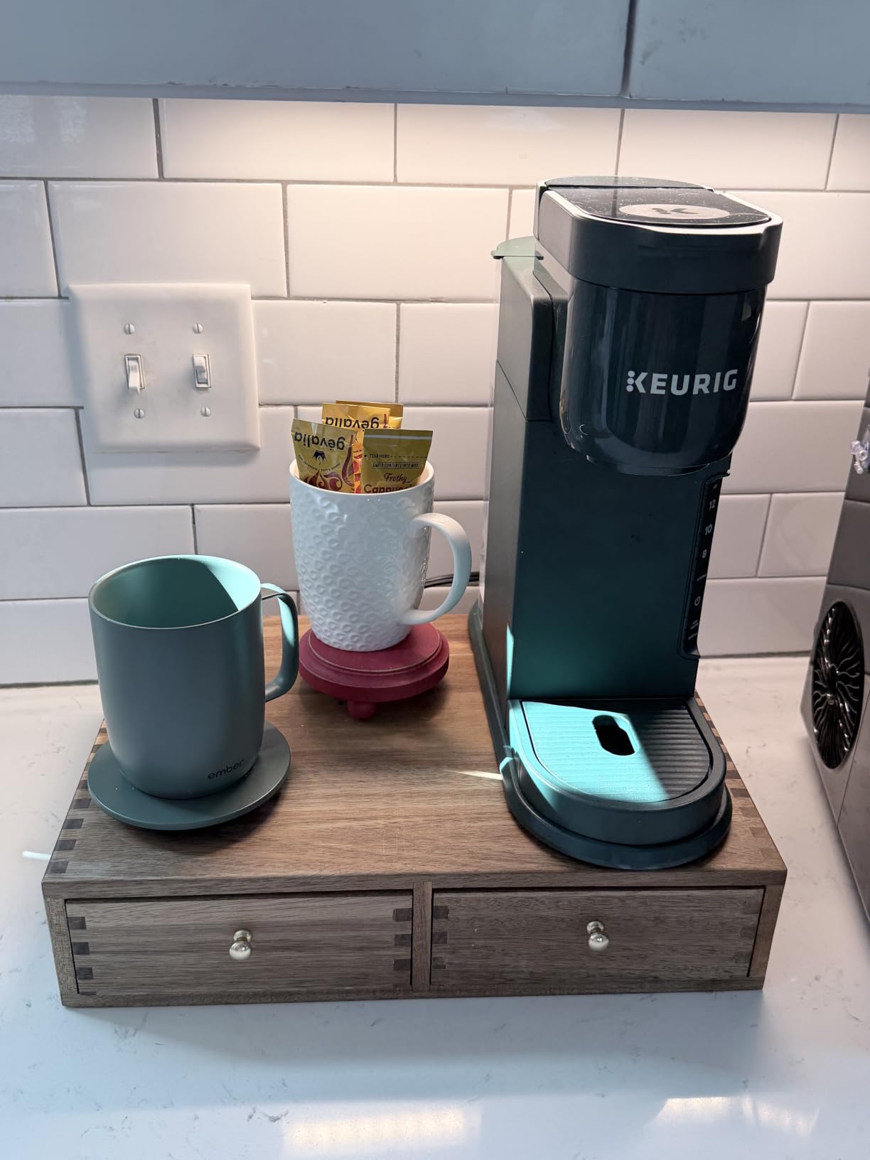 Keurig K-Express Single Serve K-Cup Pod Coffee Maker, 3 Brew Sizes, Strong Button Feature, 42oz Removable Reservoir, Black customer photo 1